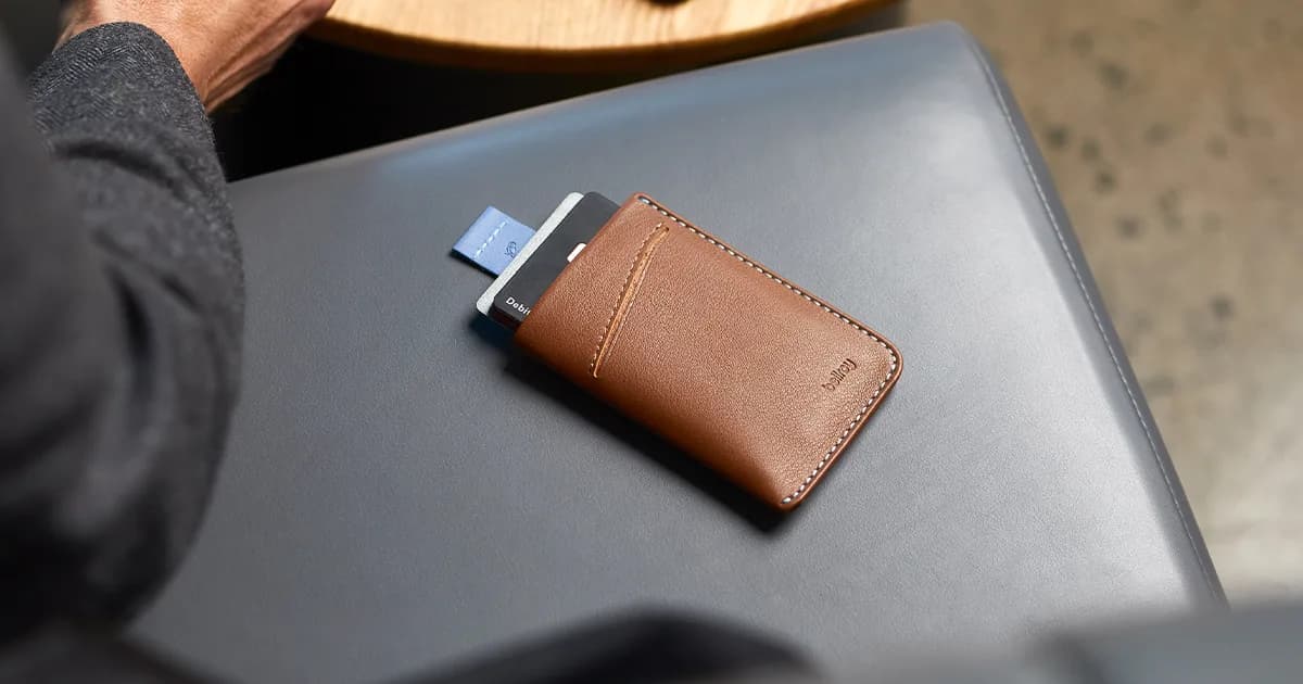 Leather Card Holders & Sleeve Wallets