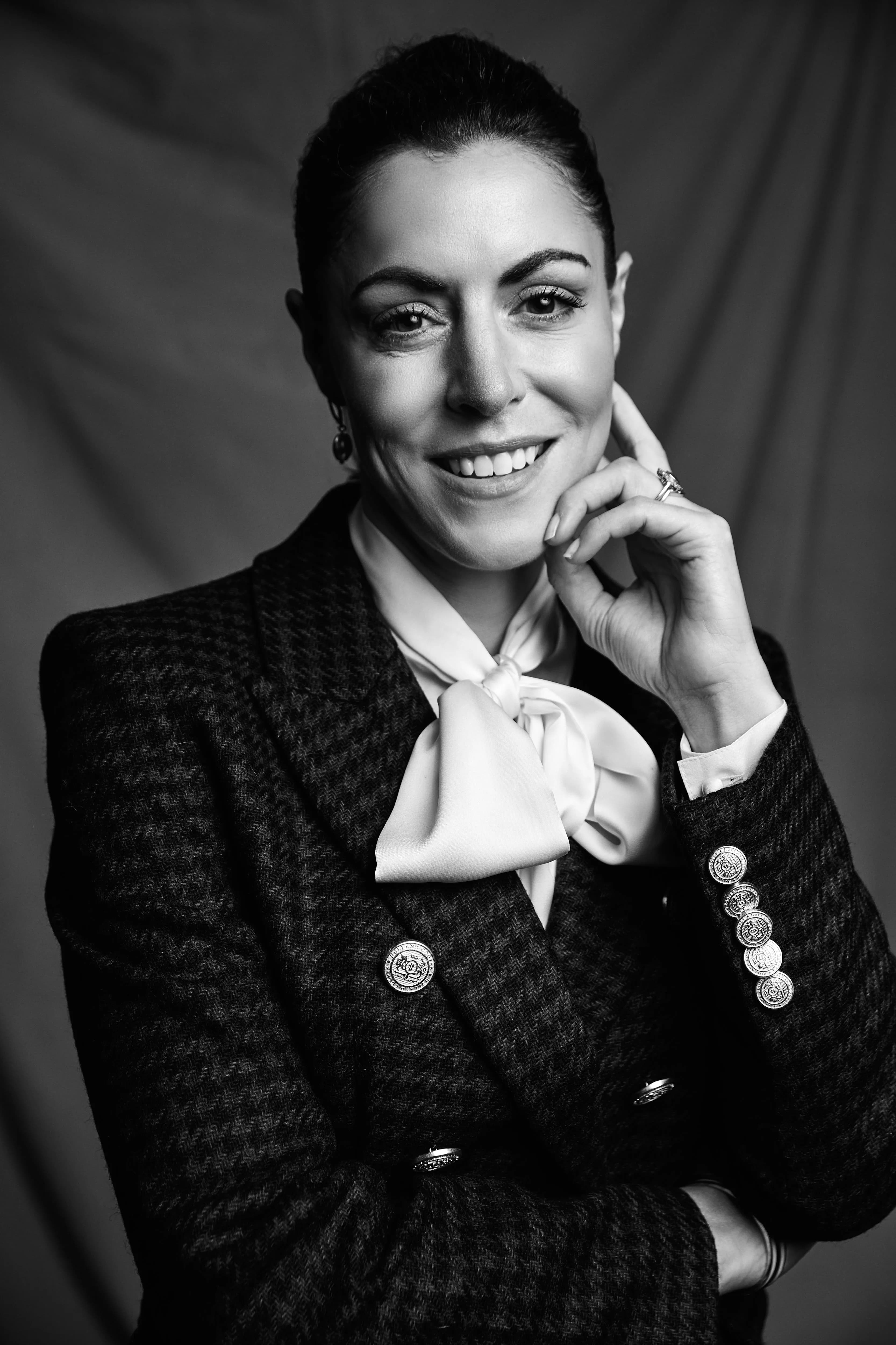 Aly Vance (emerald Houndstooth)