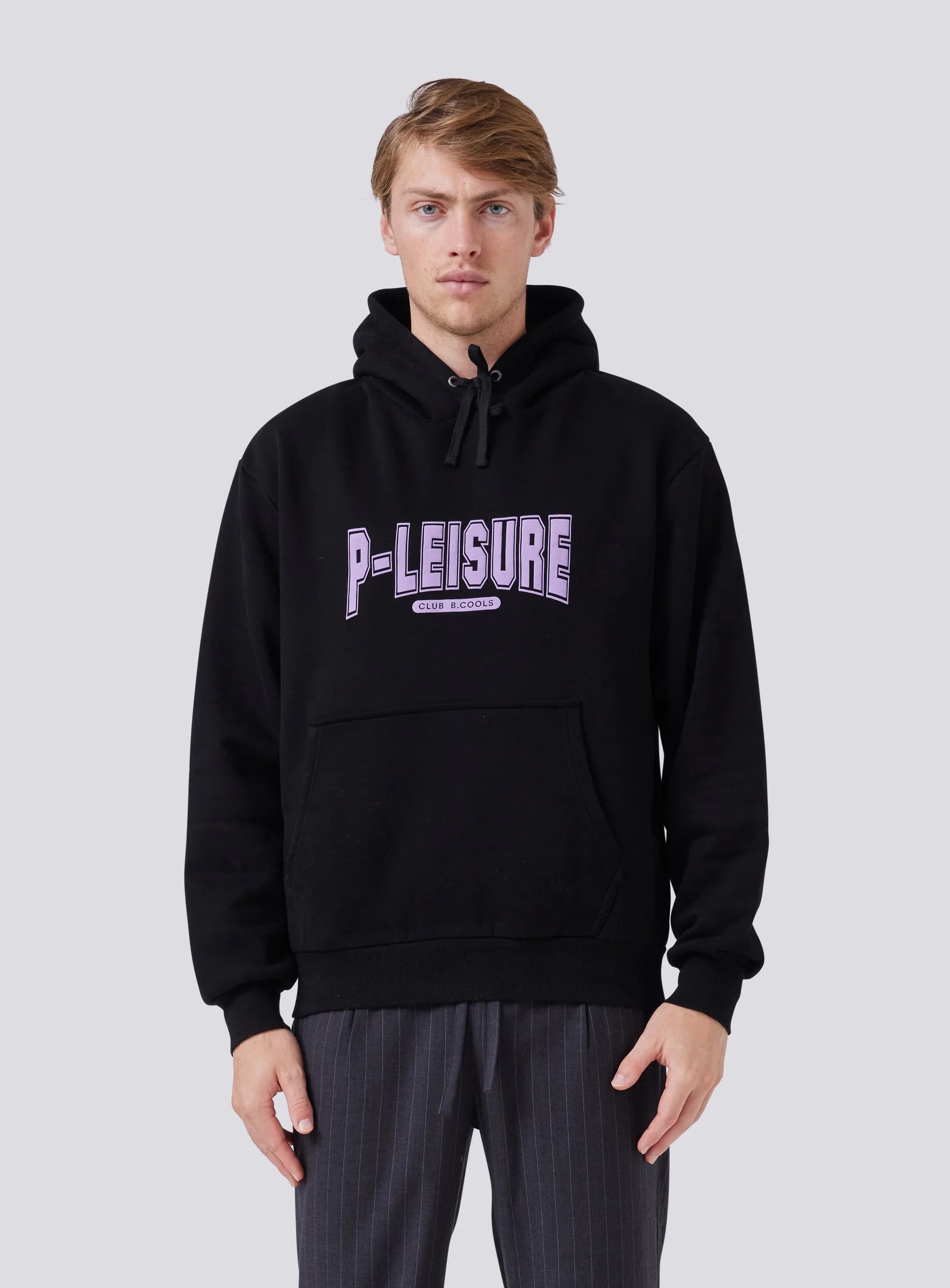 P-leisure College Hood Black