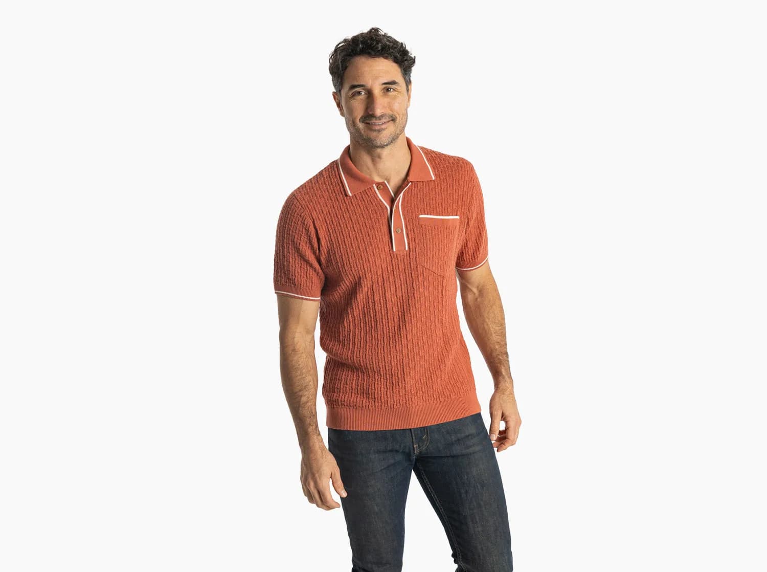 Bungalow Sweater Polo