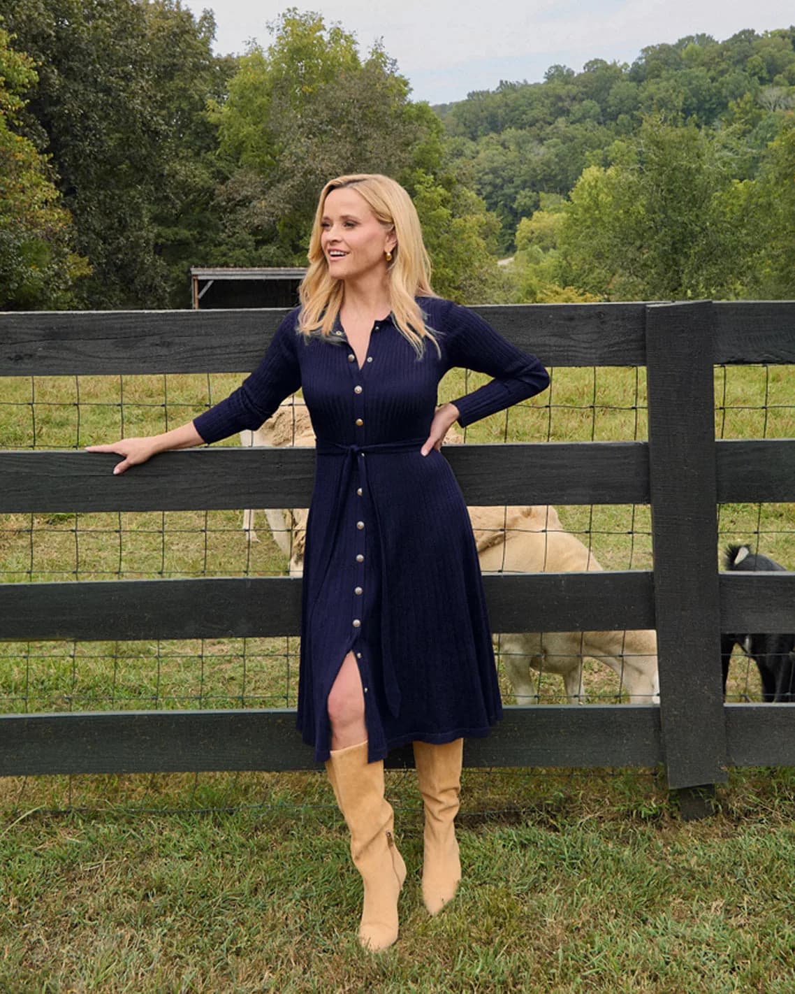 Monroe Knit Midi Dress