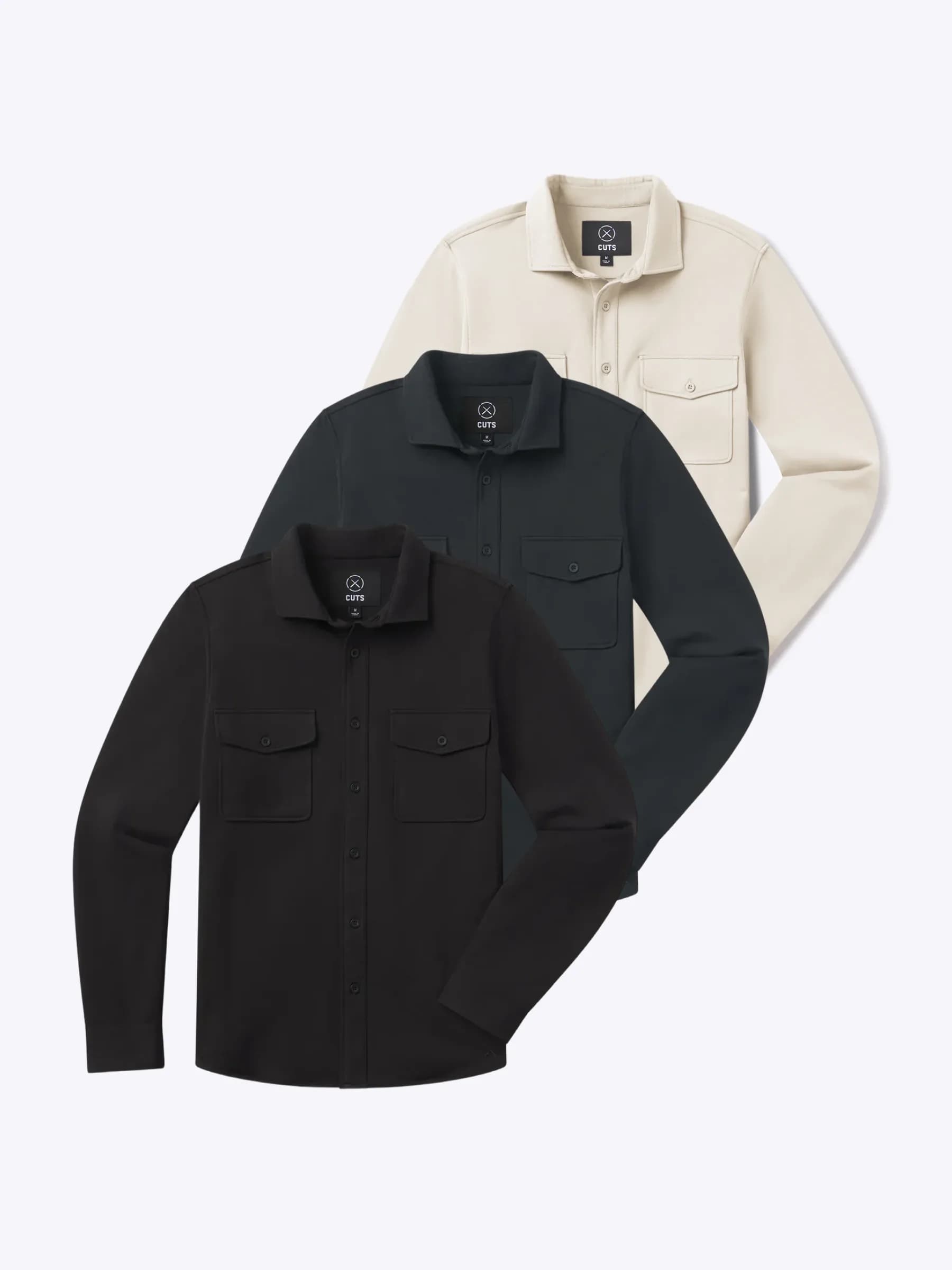 Hyperloop Overshirt 3-Pack