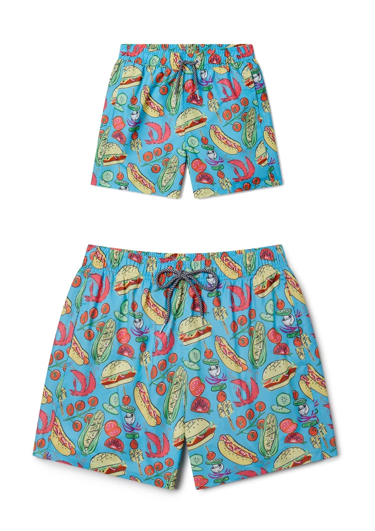 Grill Master Swim Shorts - Father & Son Set