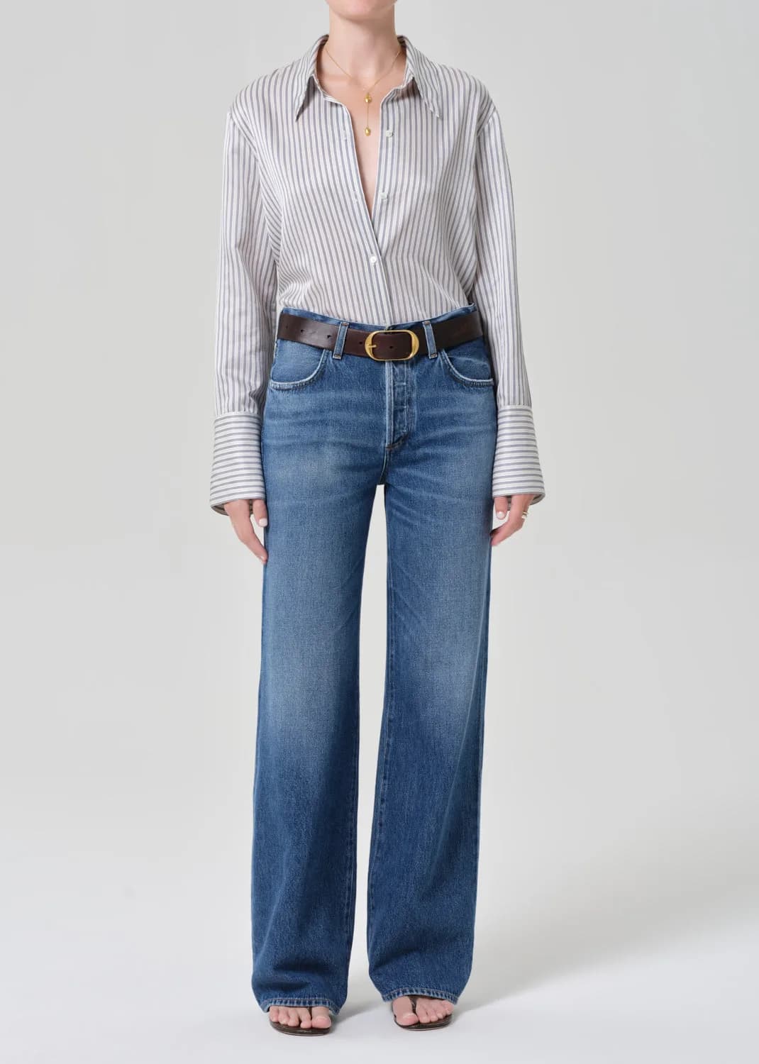 Annina Straight Leg 33" in Avant