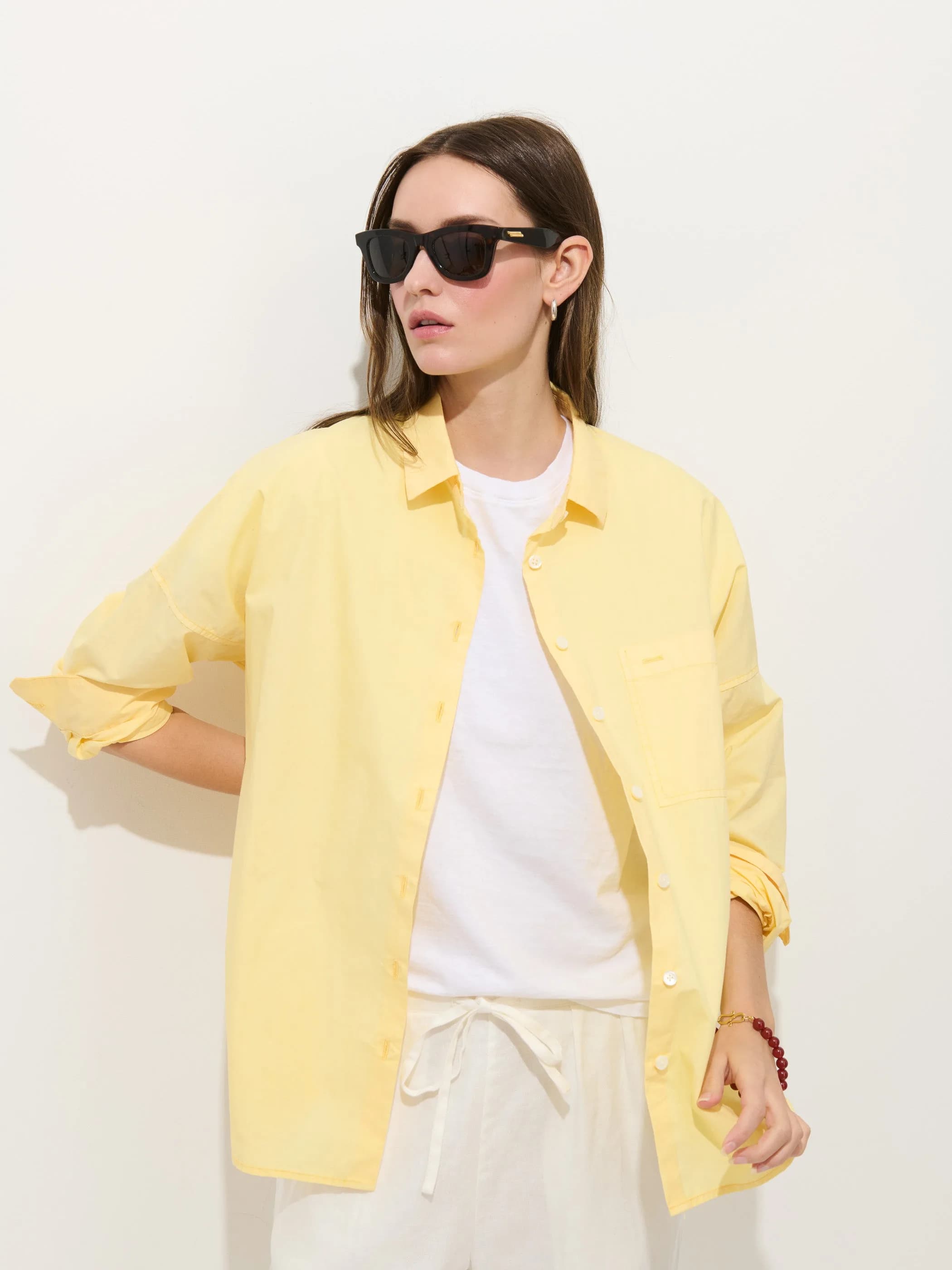Jo Shirt In Cotton Poplin
