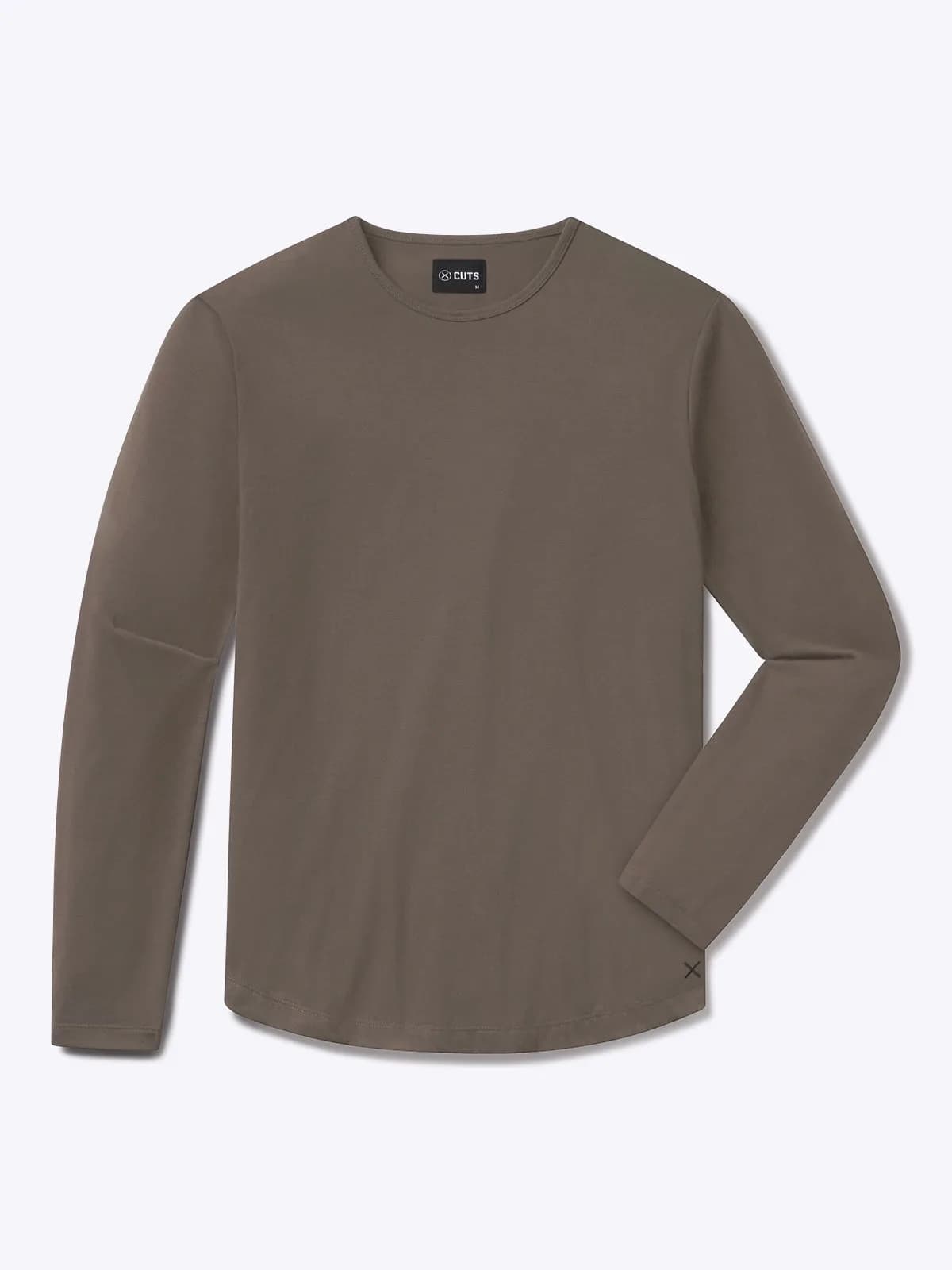 Long Sleeve Curve-Hem Tee | Morel Signature-fit PYCA Pro®
