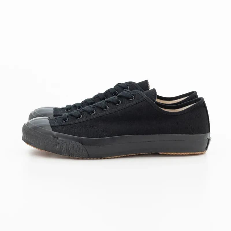 Moonstar Gym Classic Canvas/rubber Sneaker - Black Mono