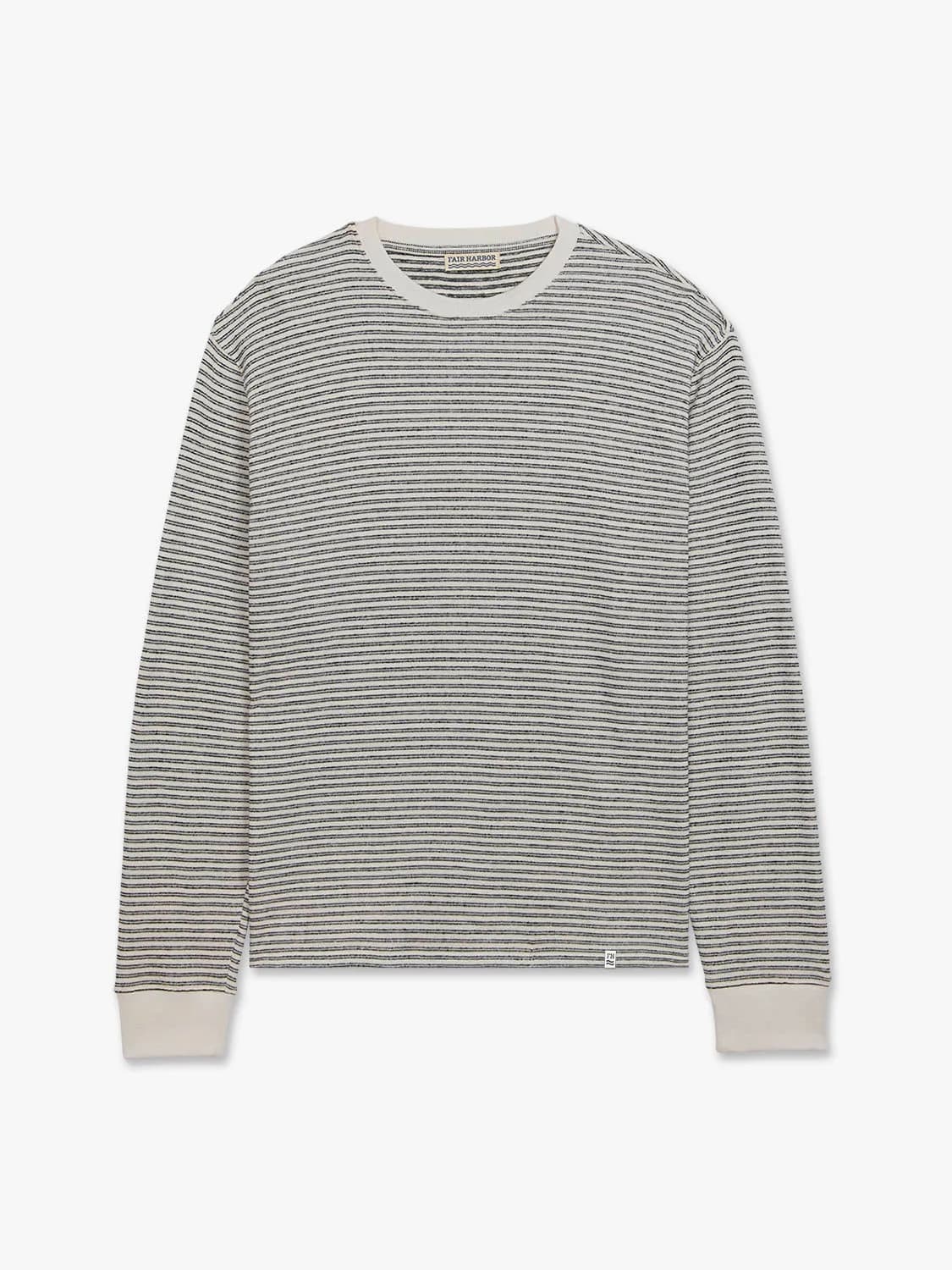 Sundown Terry Crewneck | Nautical Stripe