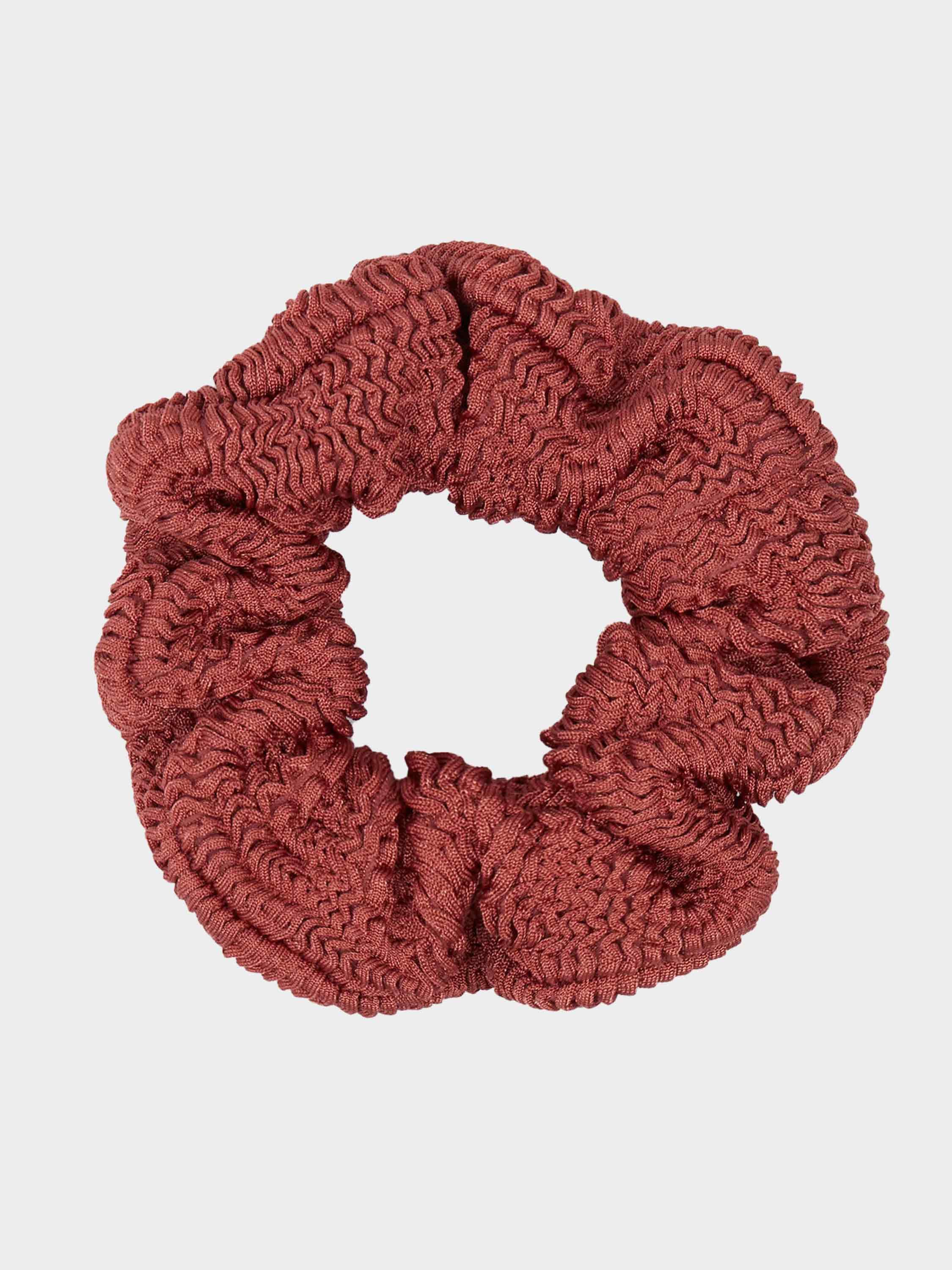 Scrunchie - Metallic Rosewood