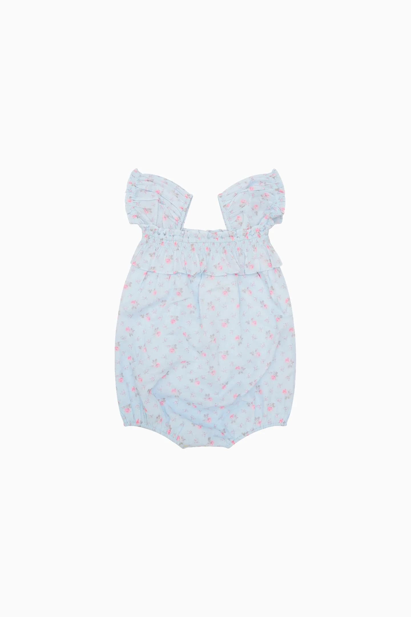 Baby Carlita Floral Cotton Pinafore