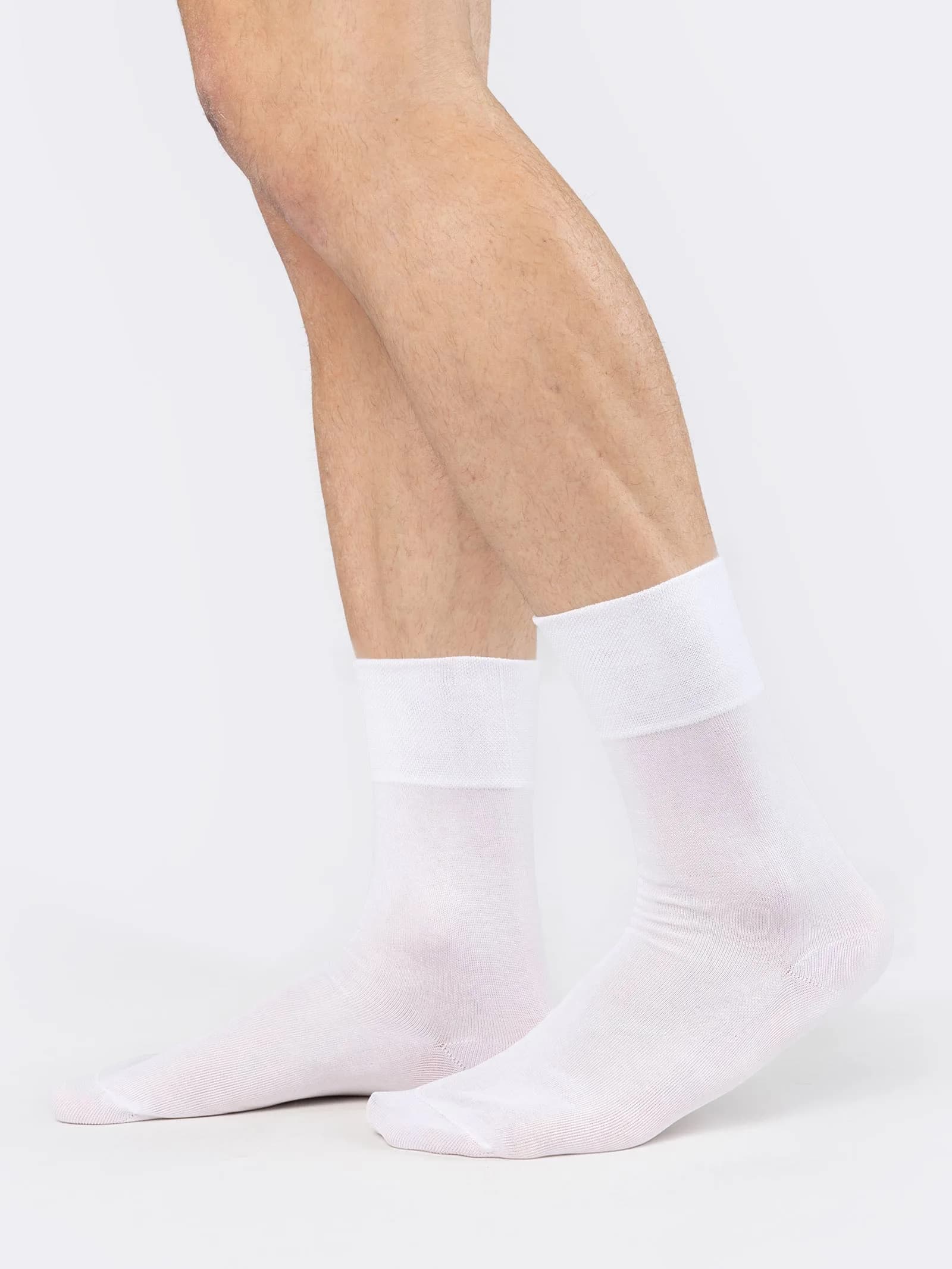 6 Paia Calze Uomo Sanitarie - non Stringono, Comode e Traspiranti