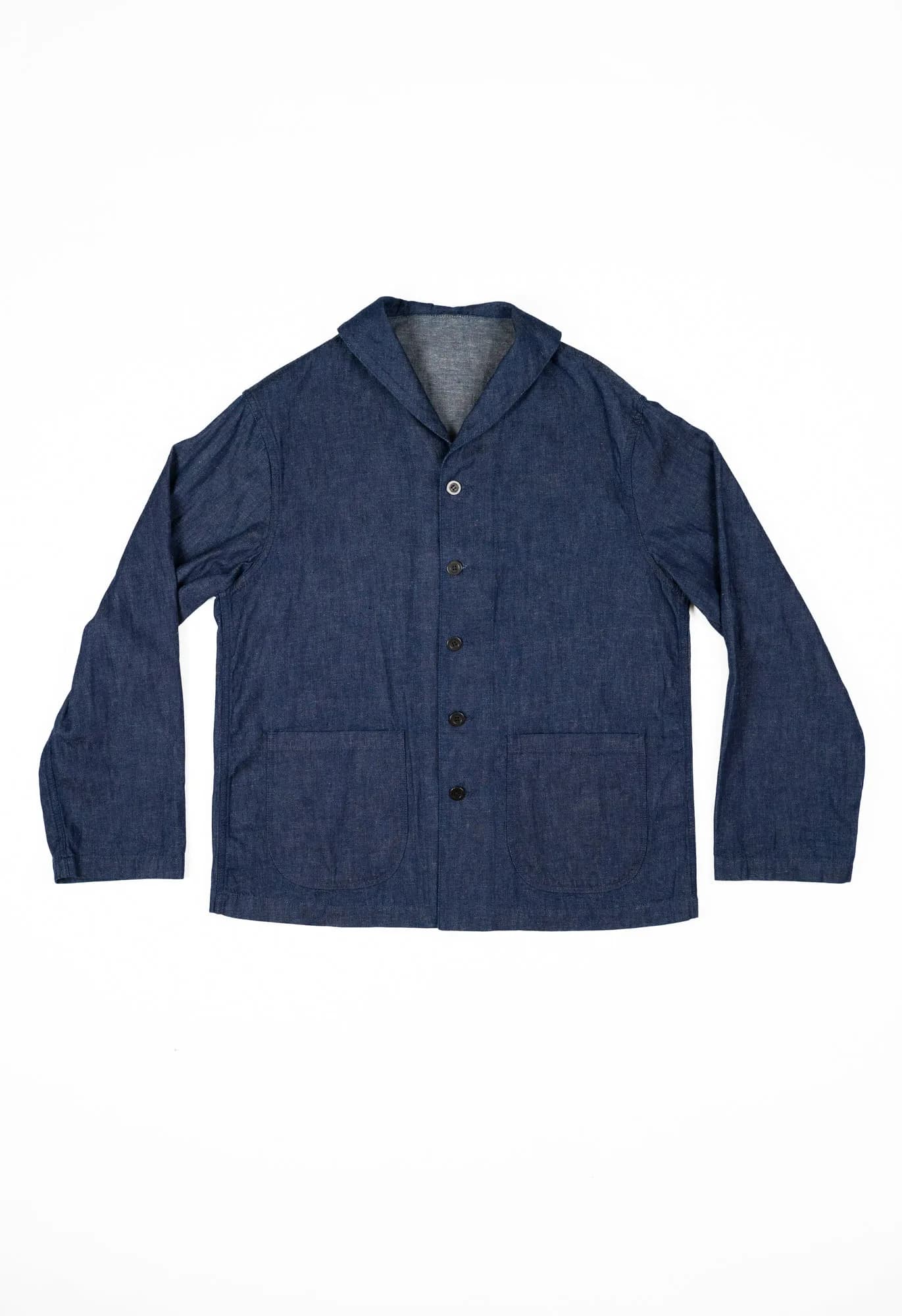 Se4 Shawl Collar Deck Jacket 11oz Japanese Denim