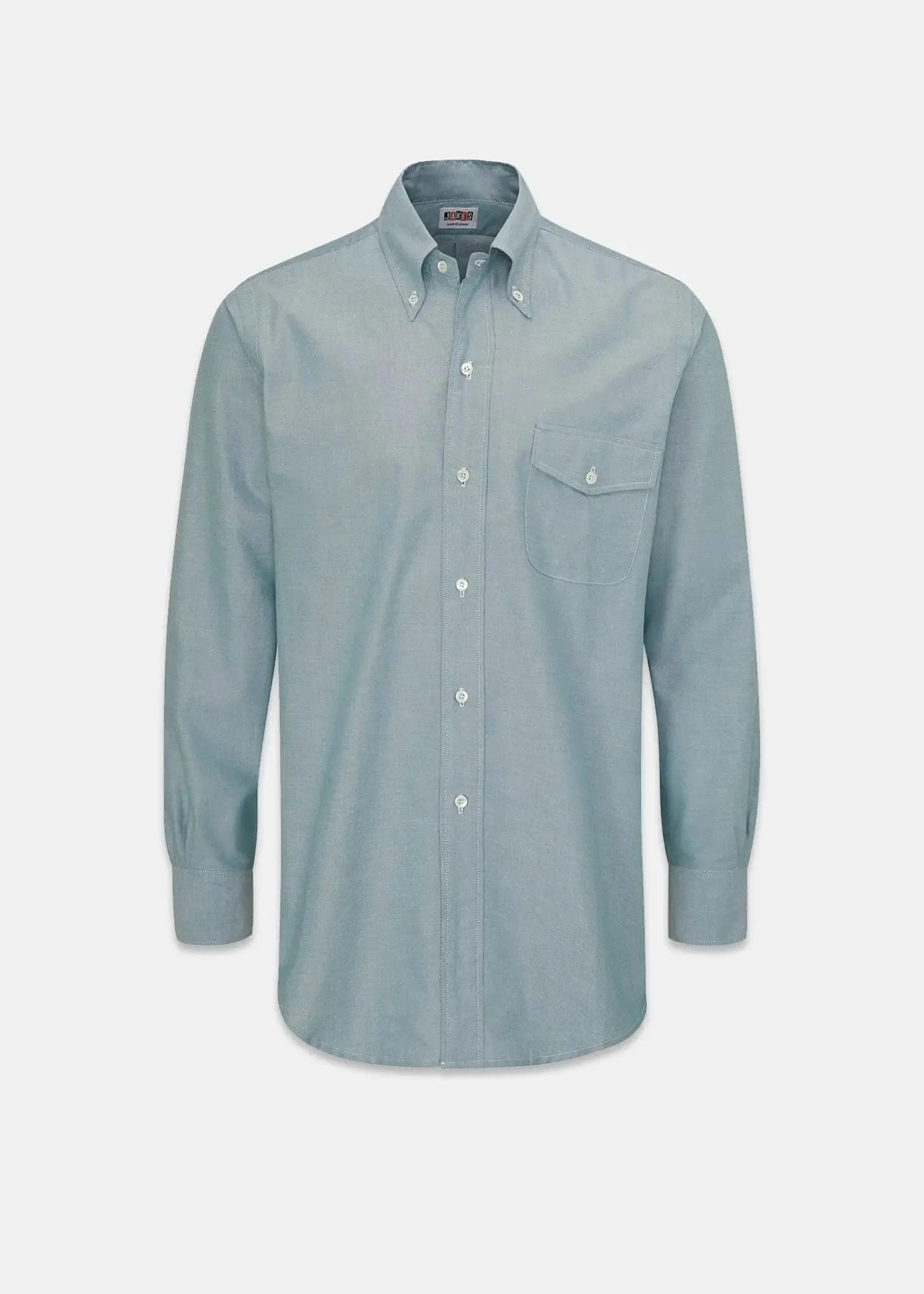 Men's Jakes Oxford Shirt Pale Green