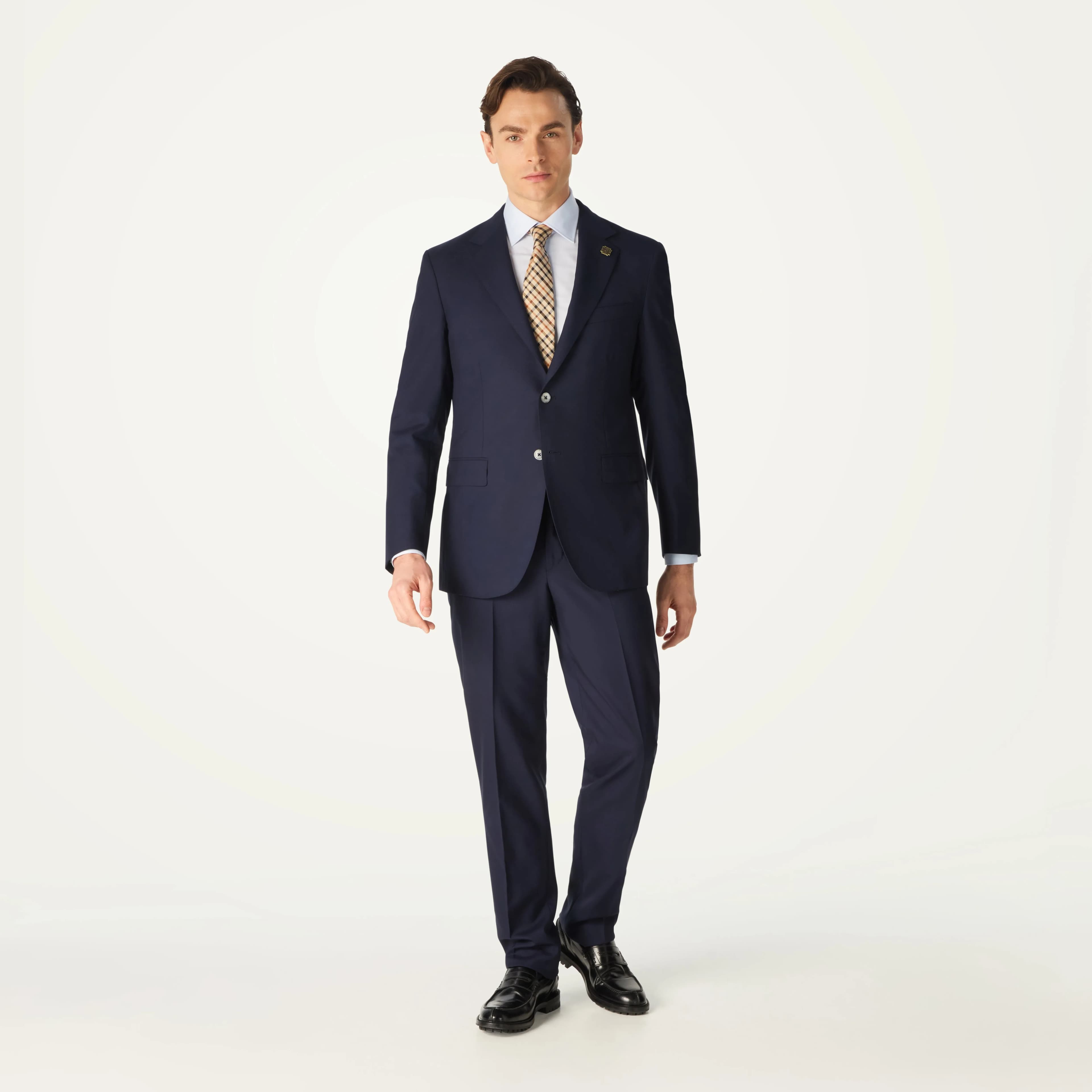 Wool Single Breasted Suit