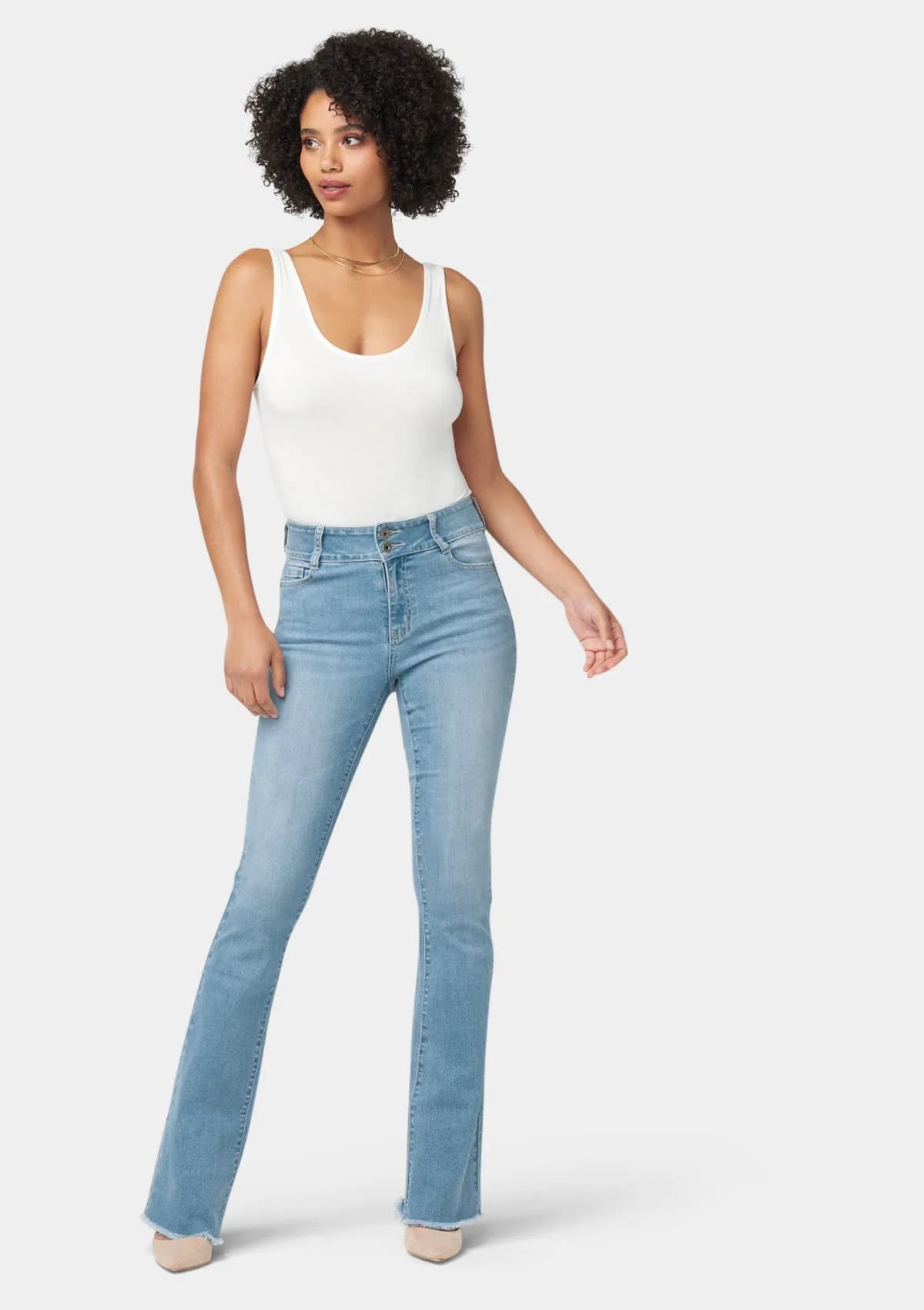 Kellie Mid Rise Bootcut Jeans