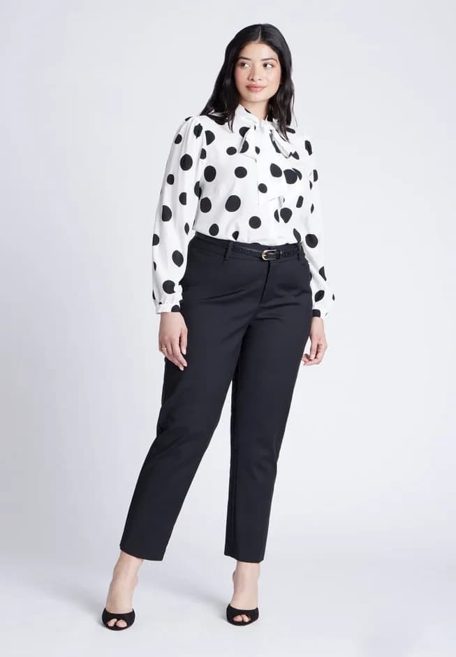 Kady Fit Double-Weave Pant