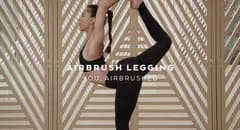 High-Waist Airbrush Capri