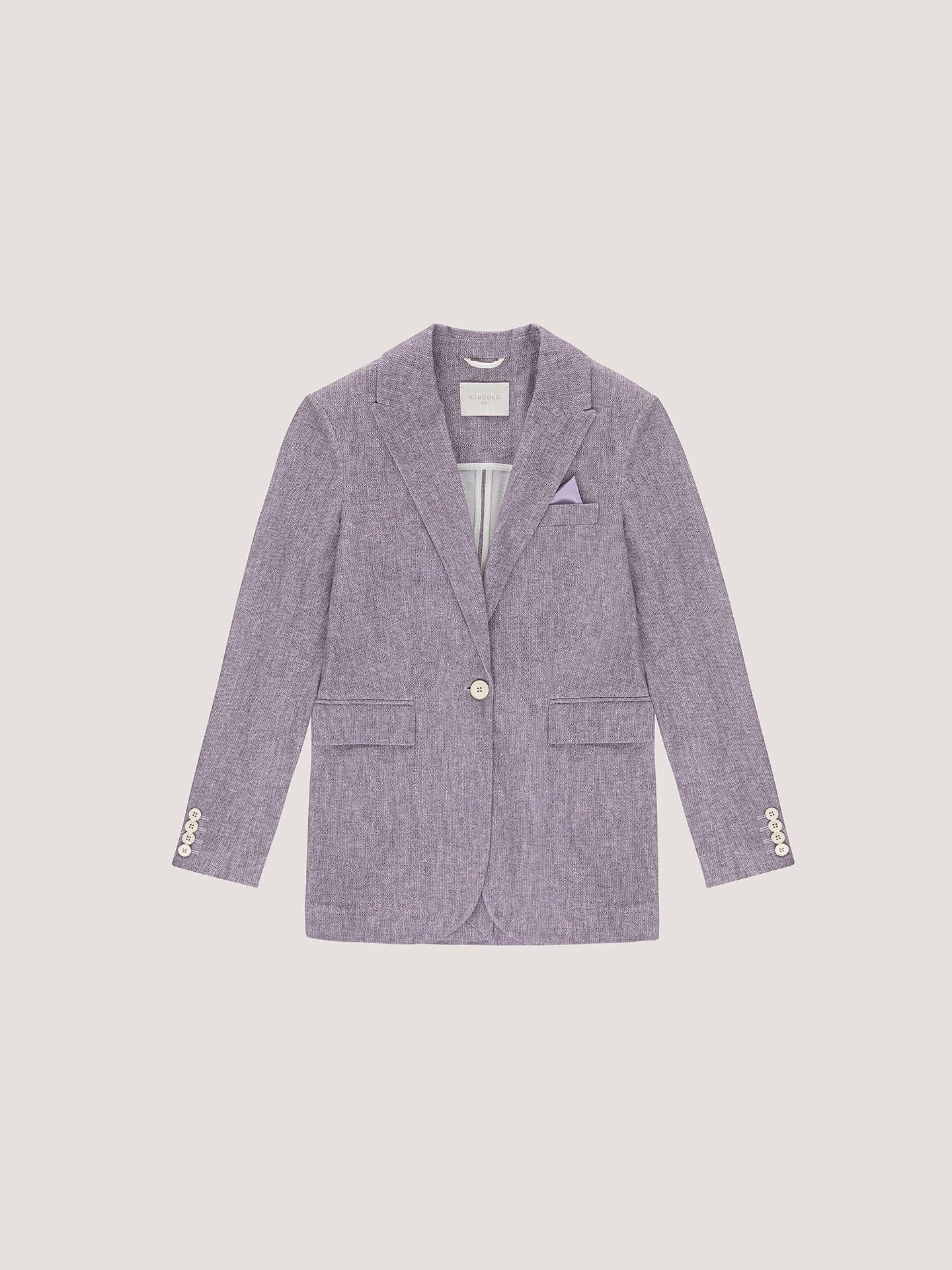 Blazer Herringbone Premium Piquet
