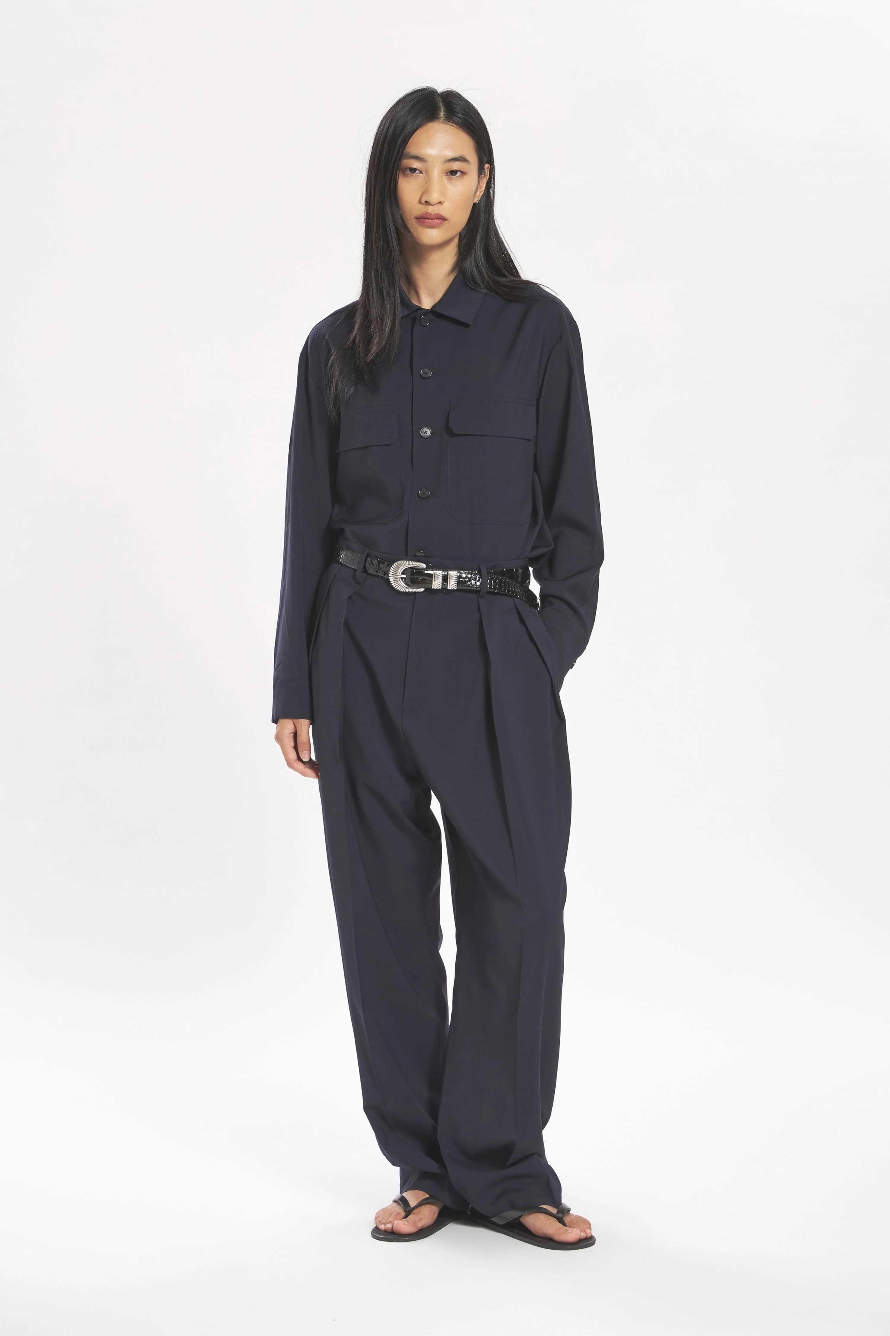 Trousers Tommy Tropical Navy