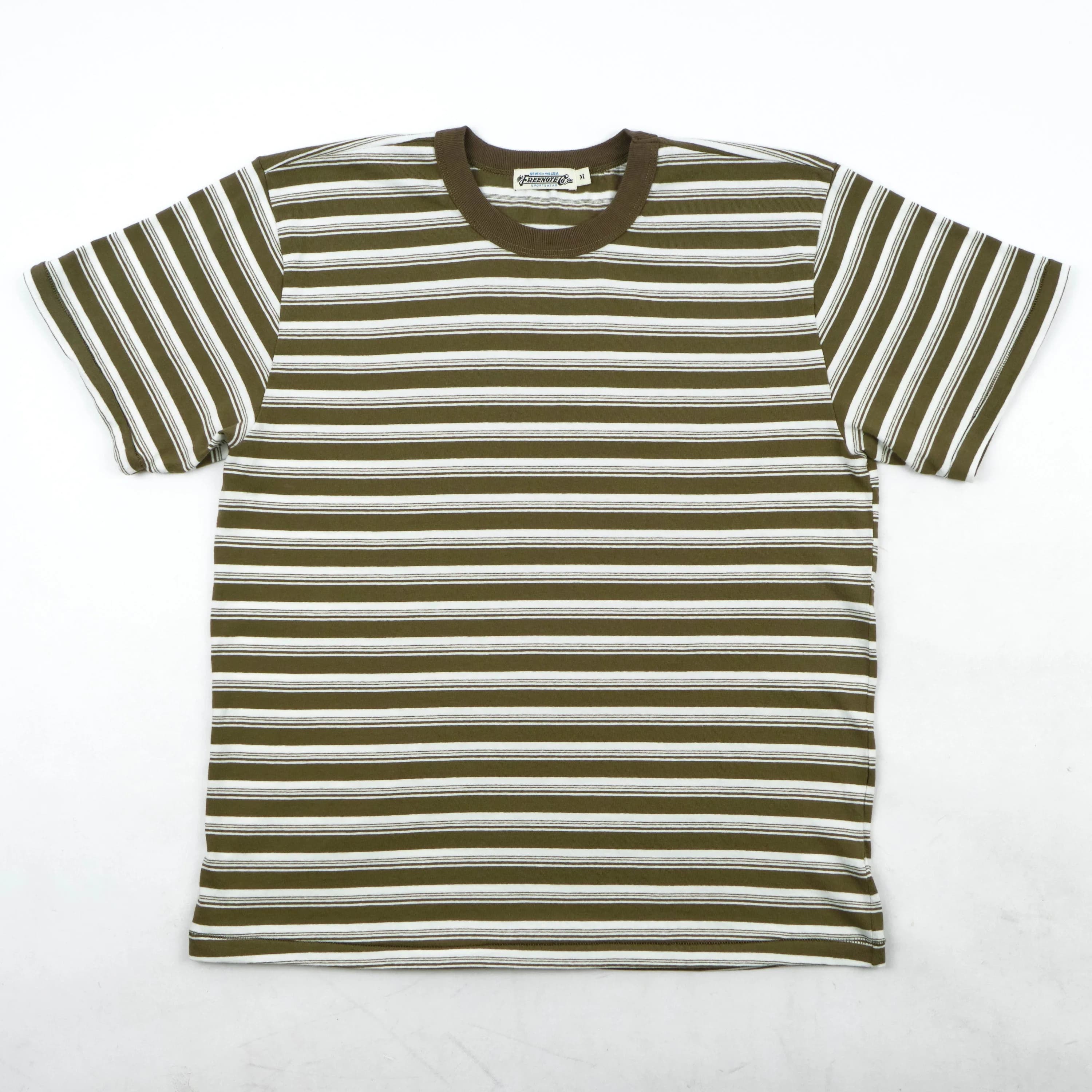 Speed Tee Olive Stripe