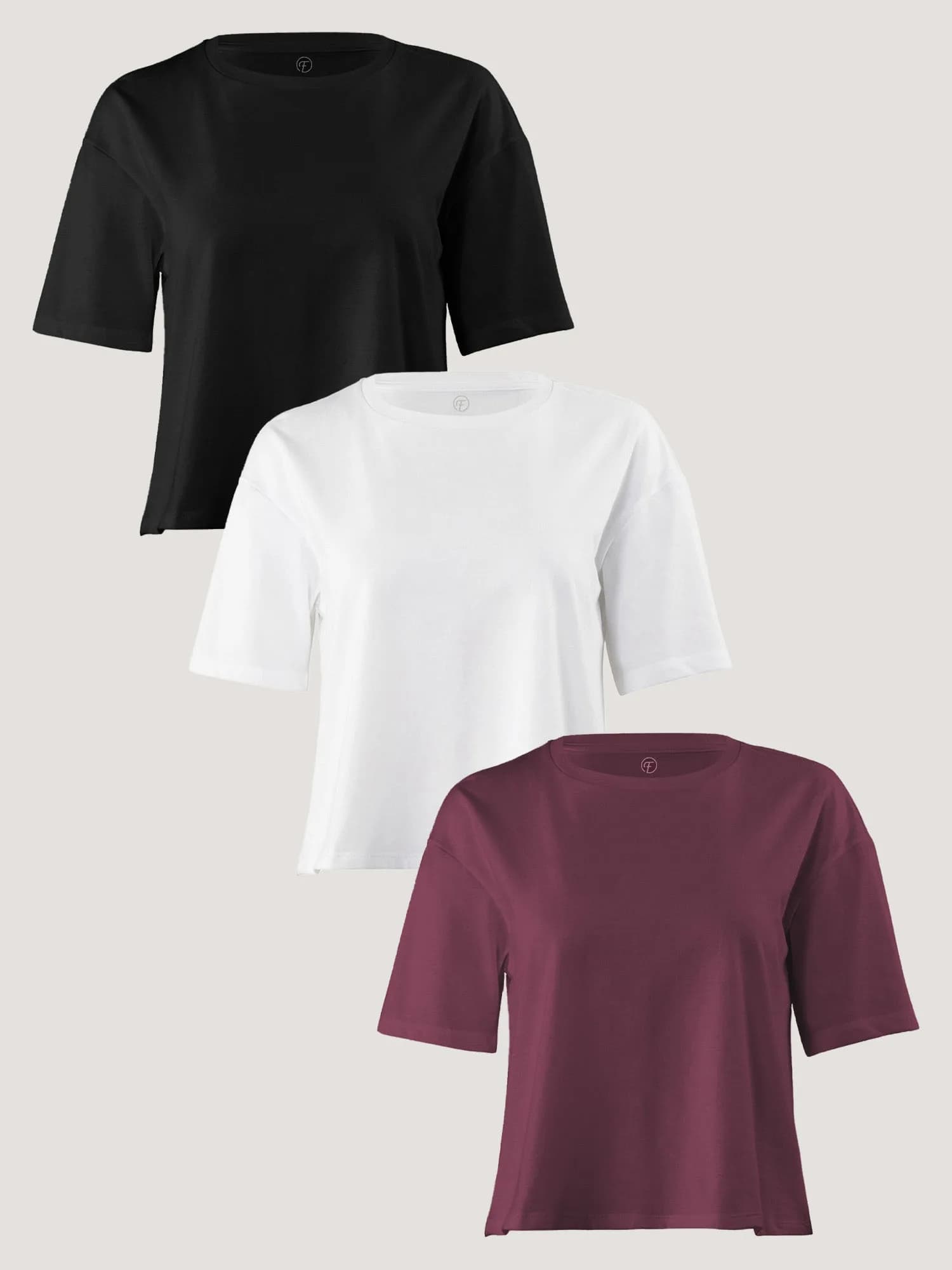 Women's Boxy Tee Essentials 3-Pack