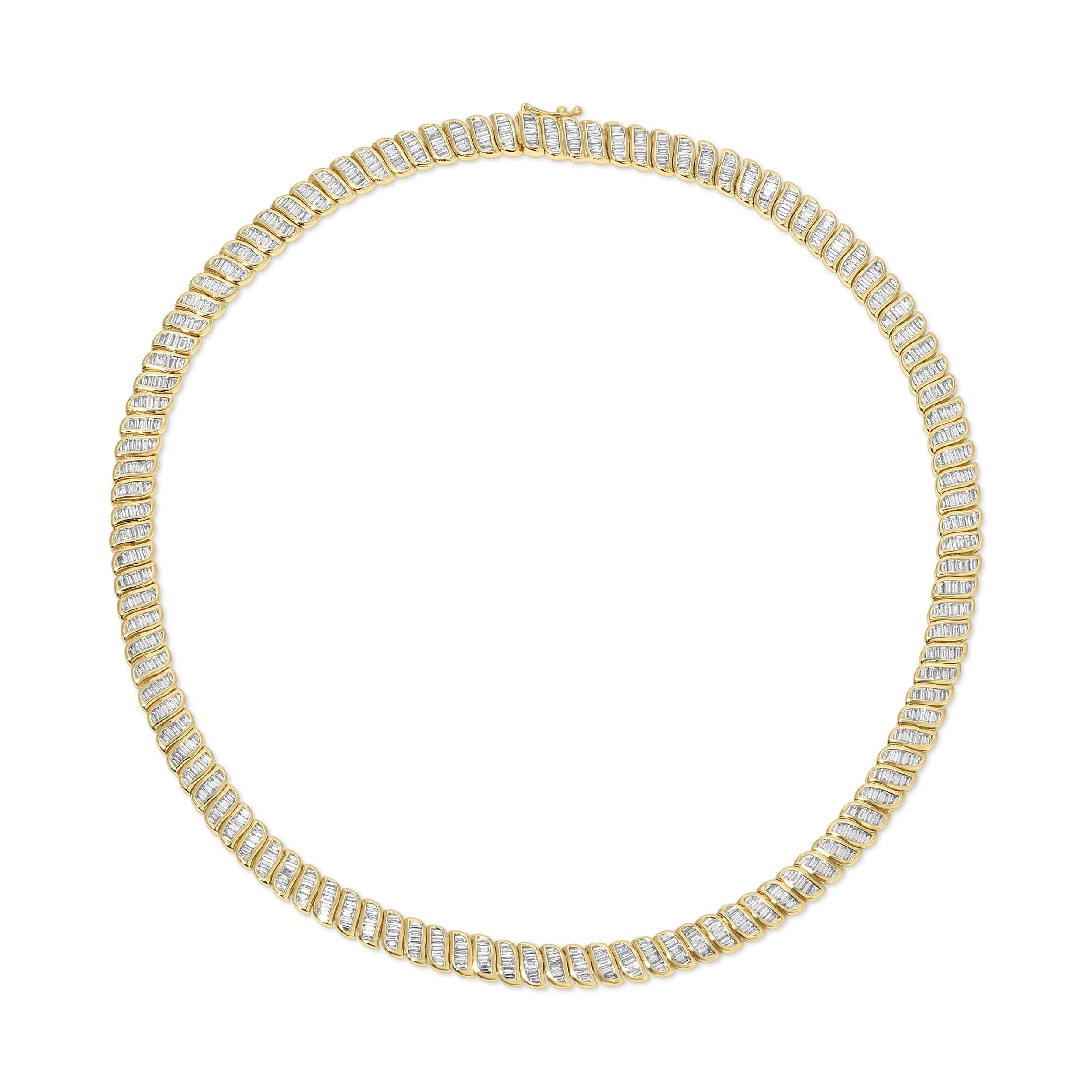 Baguette Diamond Zoe Choker