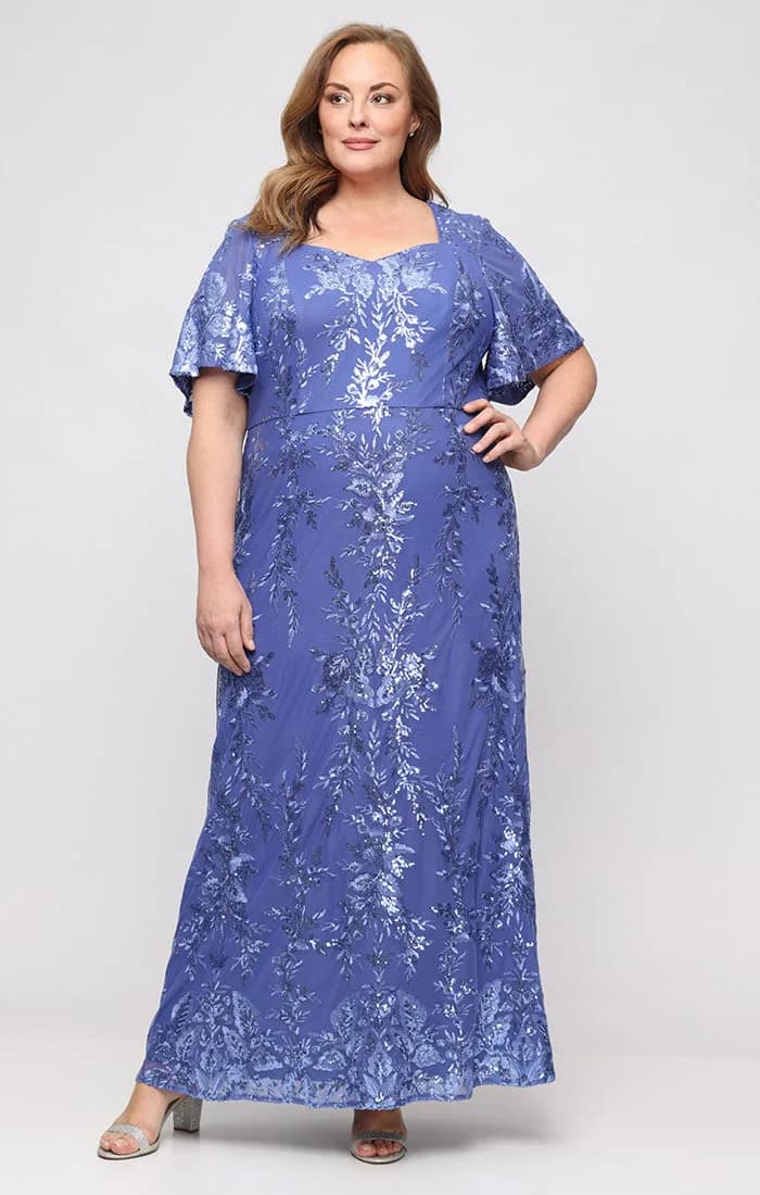 Plus Ella Sequin Gown