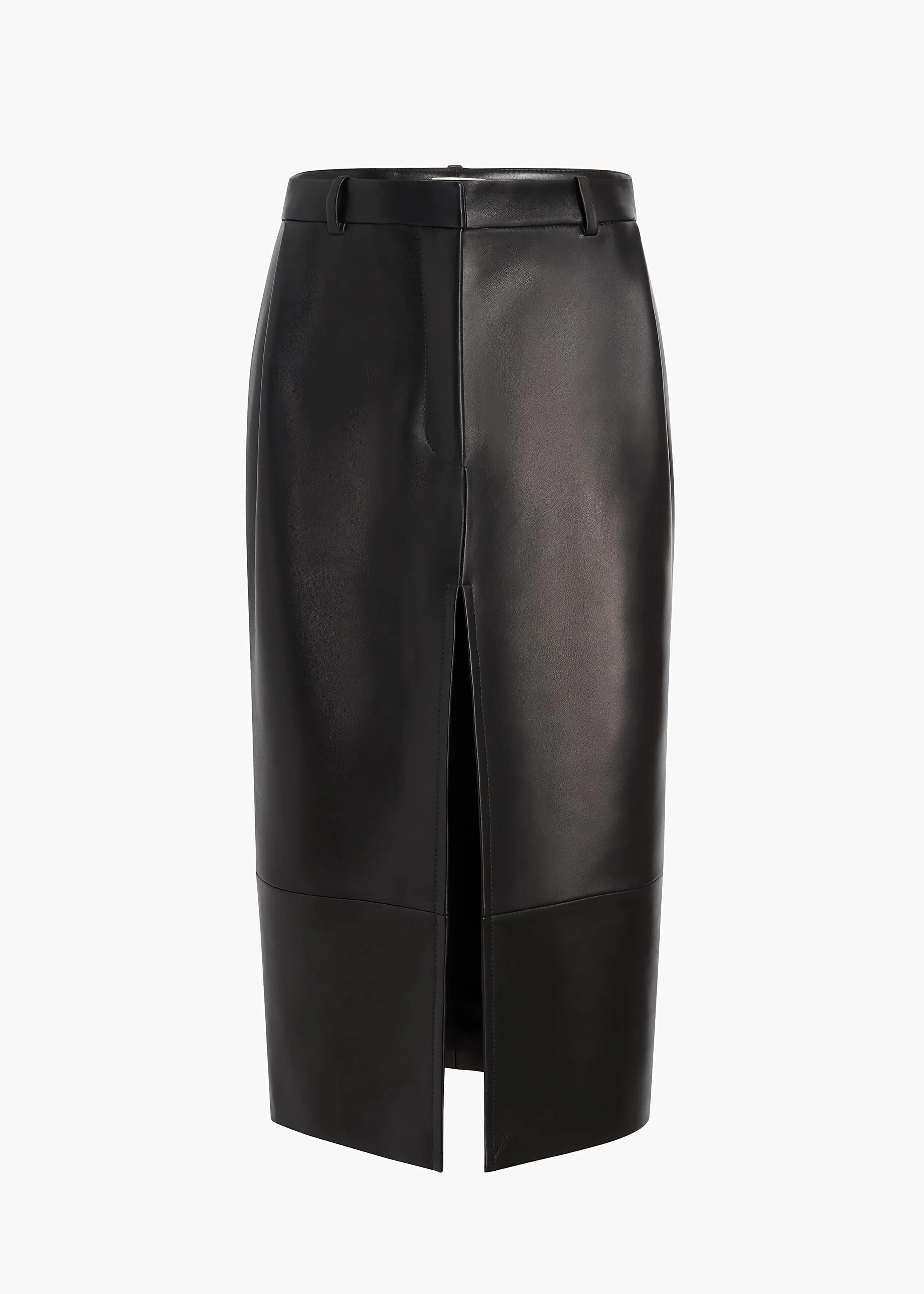 Anden Skirt in Black Leather