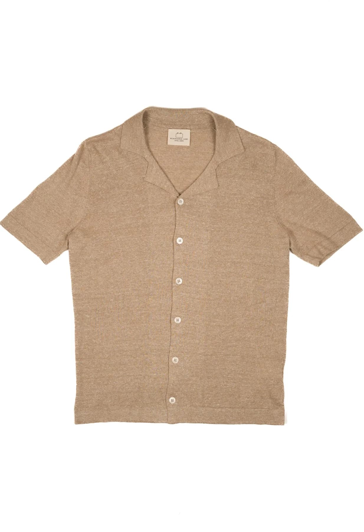 Men's Open Collar Knit