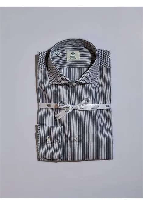 STRIPED POPLIN SHIRT