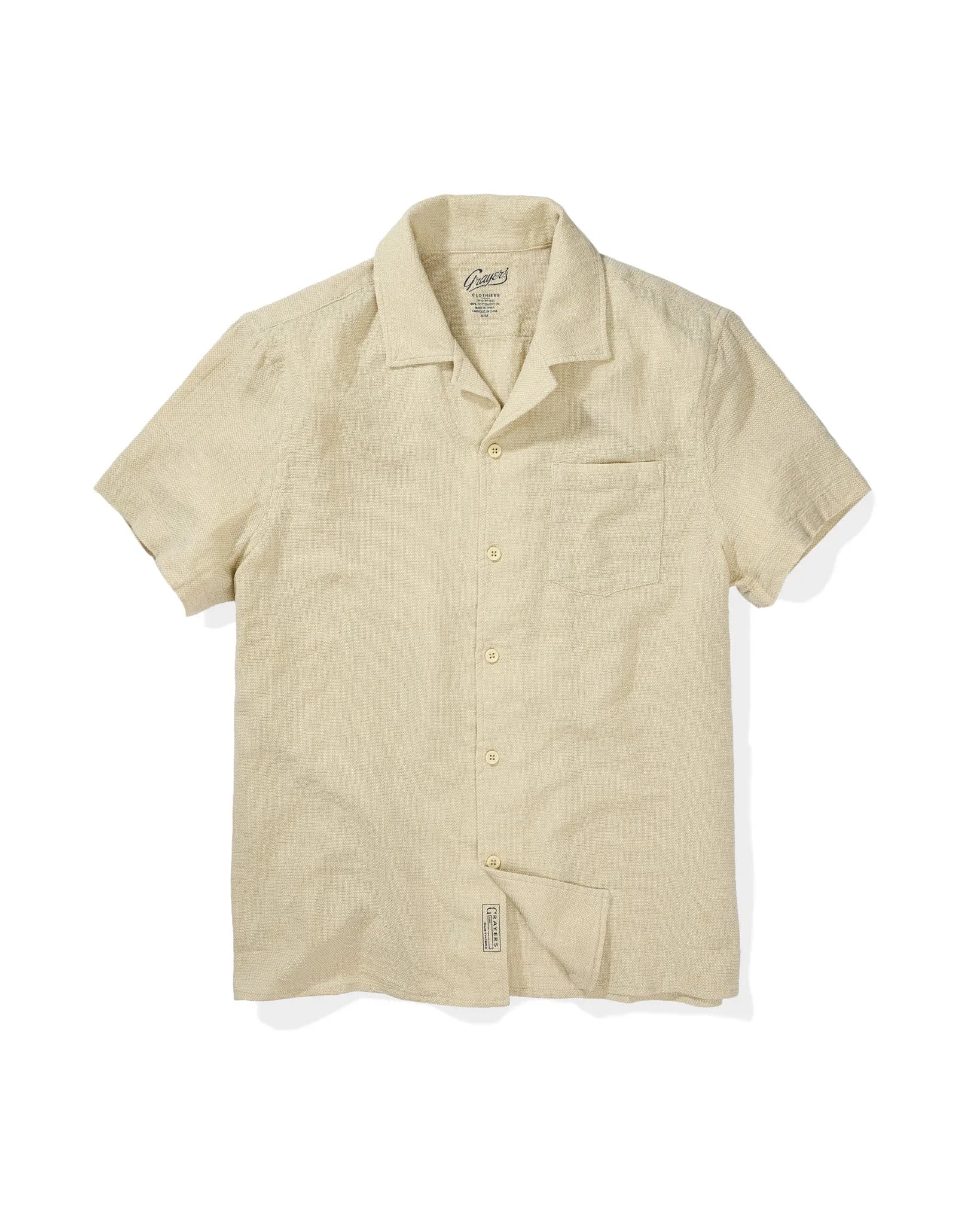 Wiziwigi Cabana Shirt - Pelican White
