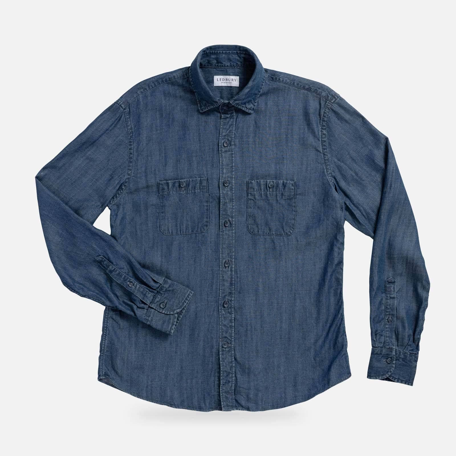 The Blue Easton Denim Utility Shirt