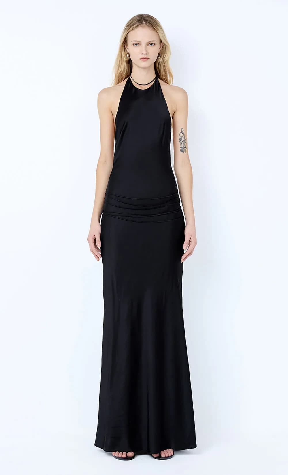QUENTIN RACER MAXI DRESS