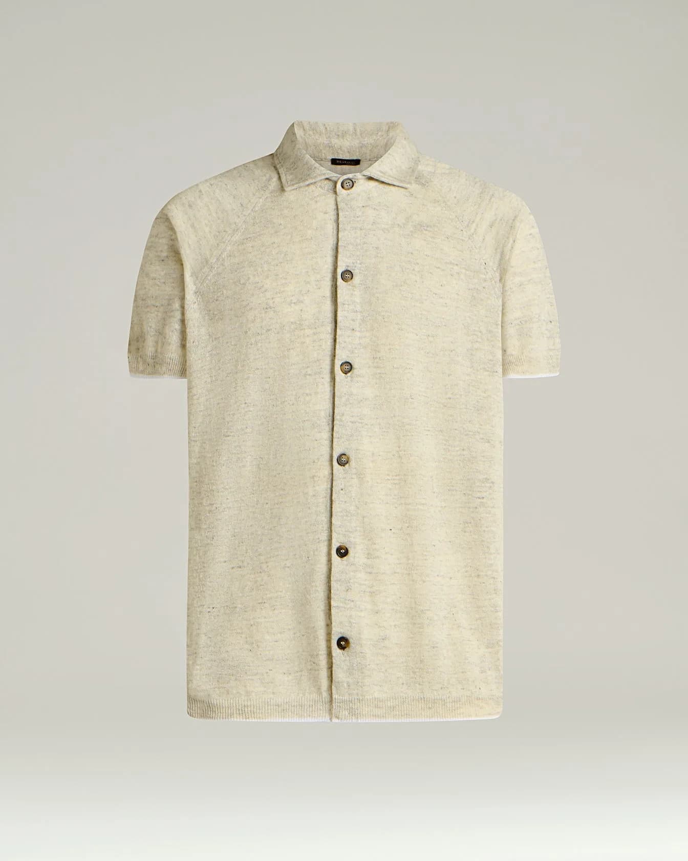 PURE LINEN SHORT-SLEEVED SHIRT