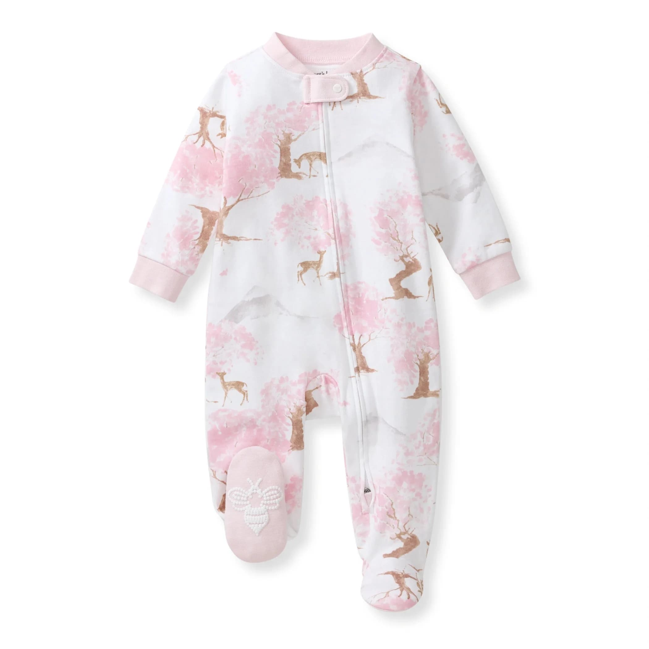 Cherry Blossom Tree Organic Cotton Sleep & Play