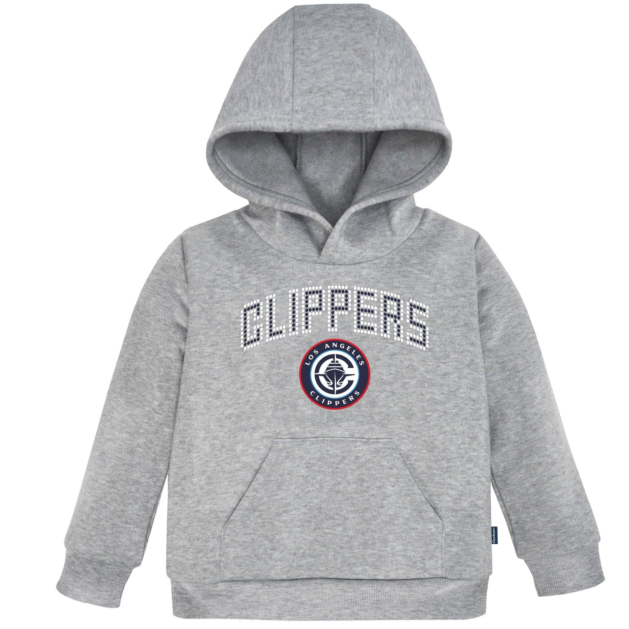 Neutral Gray Los Angeles Clippers Hoodie