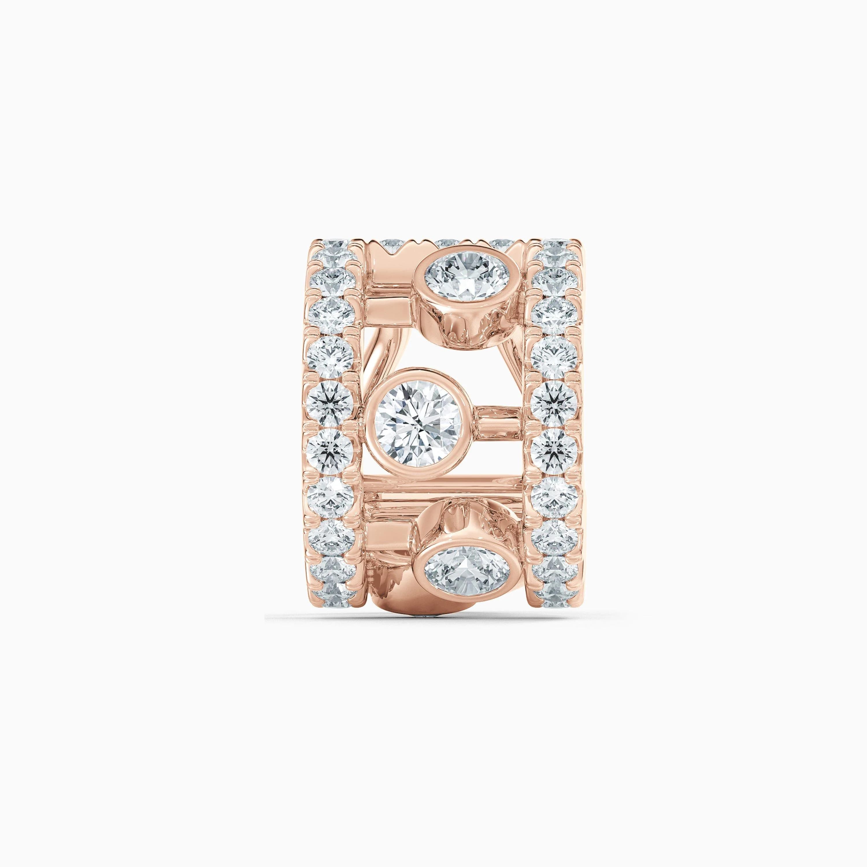 Dewdrop Ear Cuff in Rose Gold