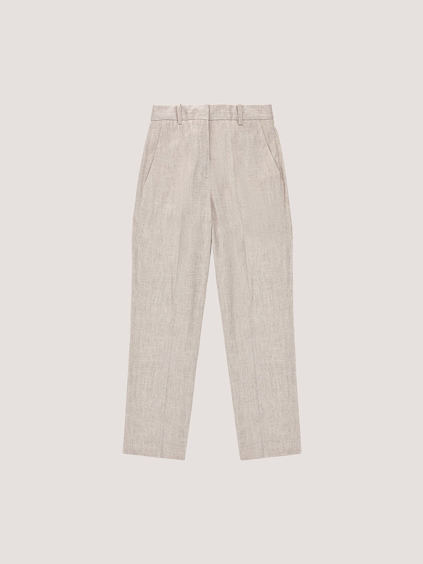 Pantalone Carrot Herringbone