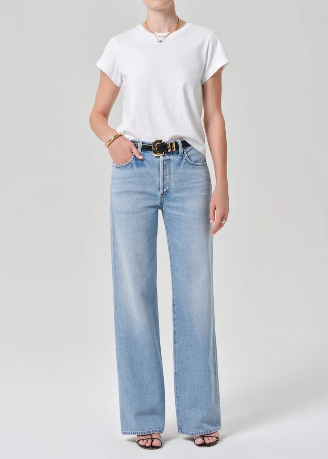 Annina Straight Leg 33" in Ritual