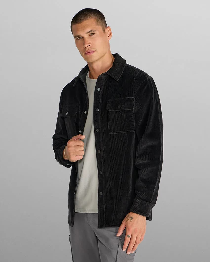 Corduroy Relaxed Overshirt