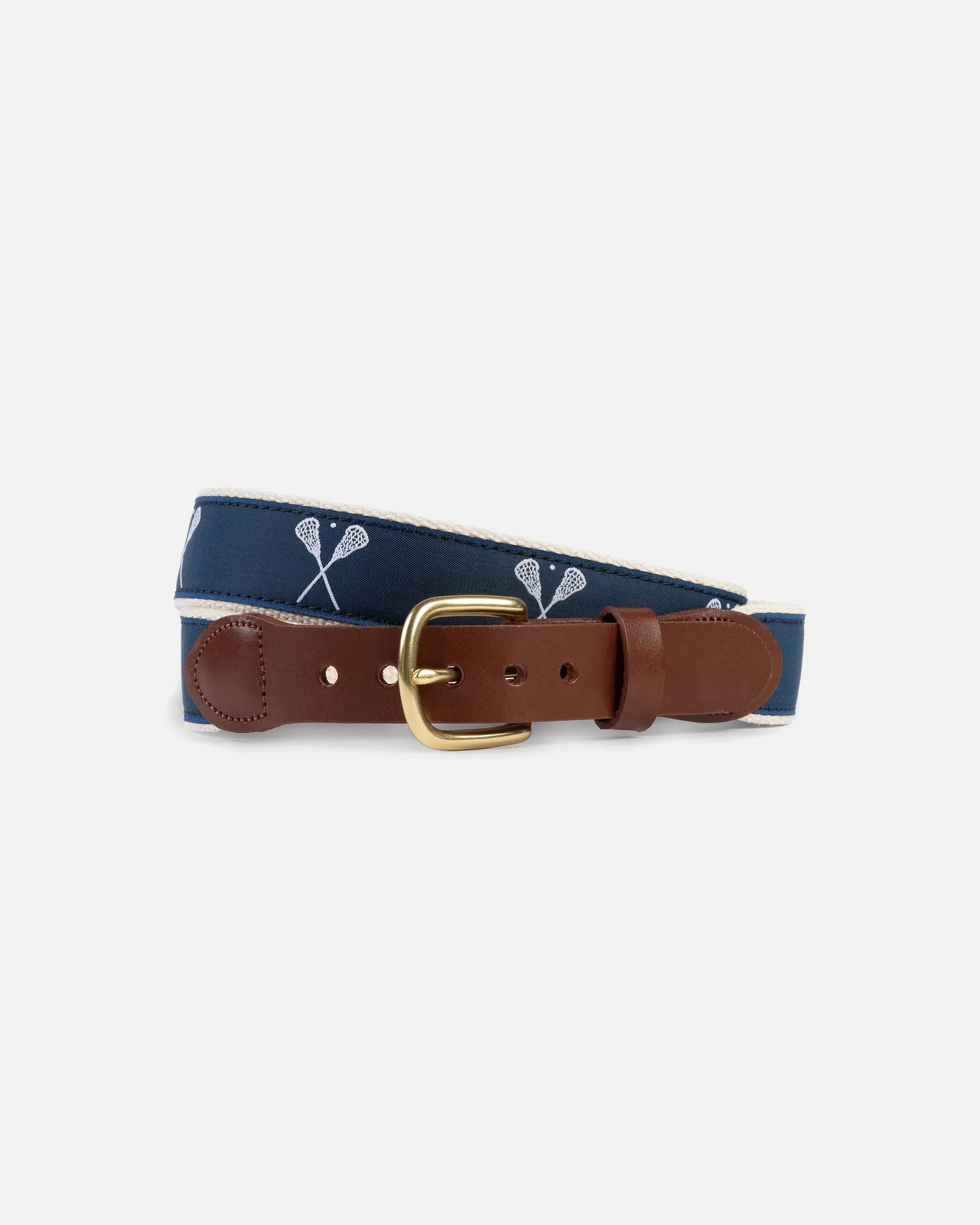 Lacrosse Motif Belt