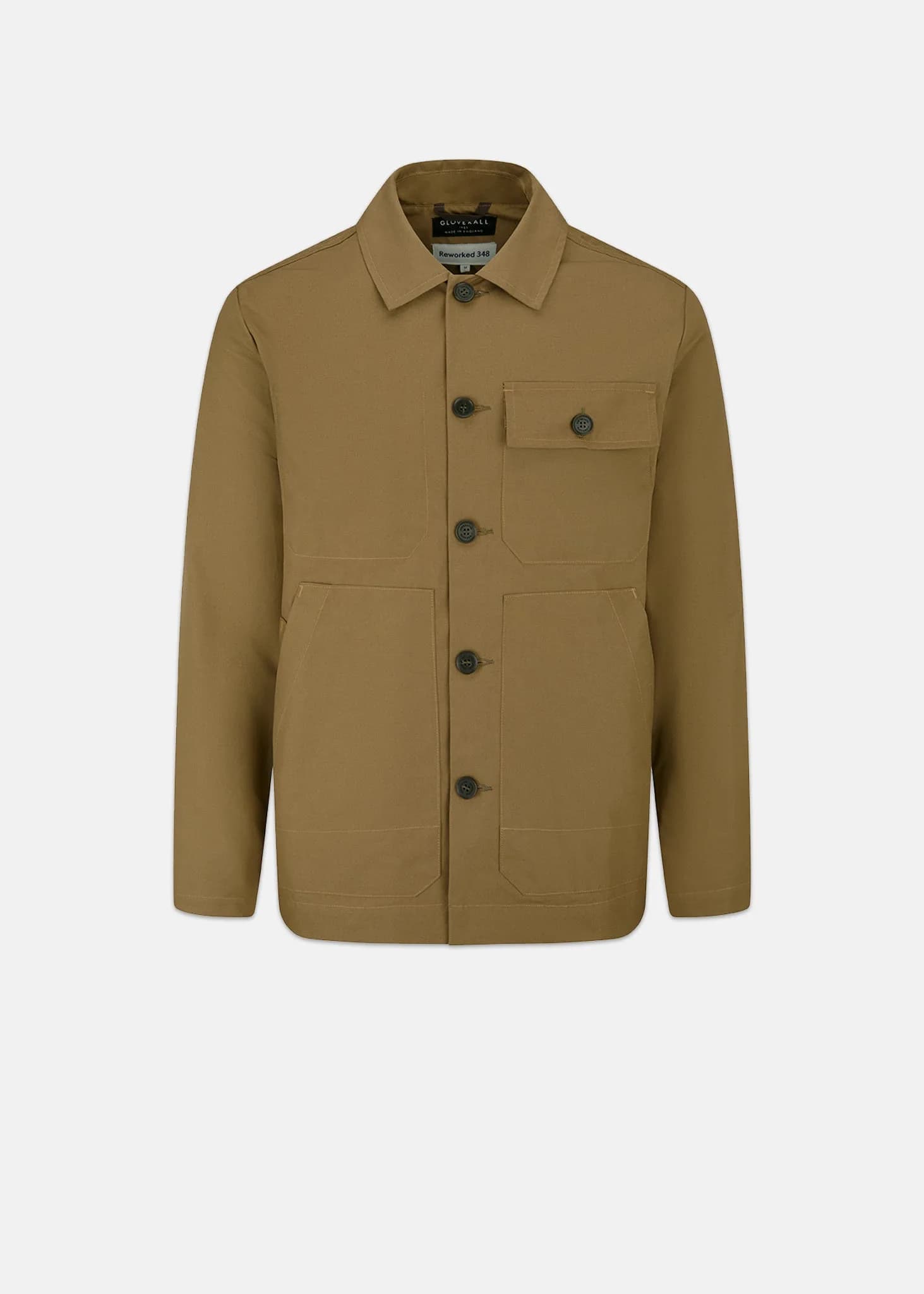 Renewed Works Button Jacket Sand
