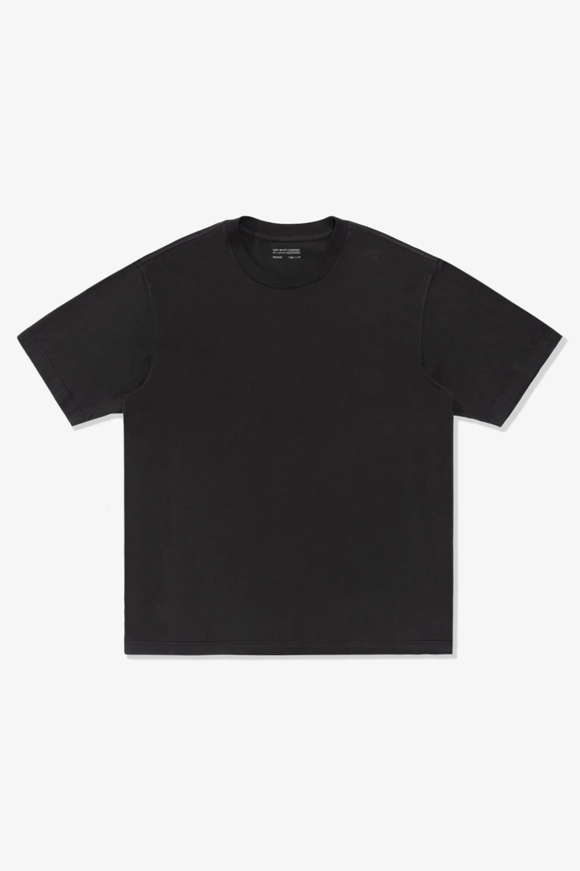 ATHENS T-SHIRT - FADED BLACK