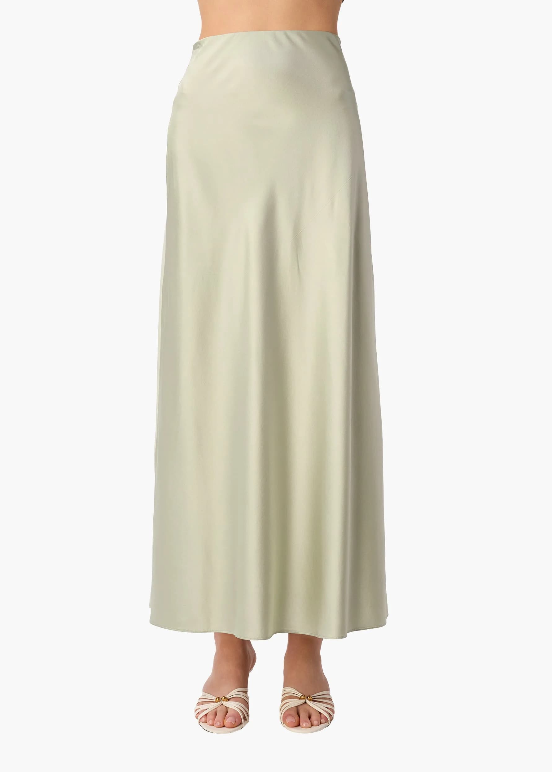 Aviva Maxi Skirt Sea Glass