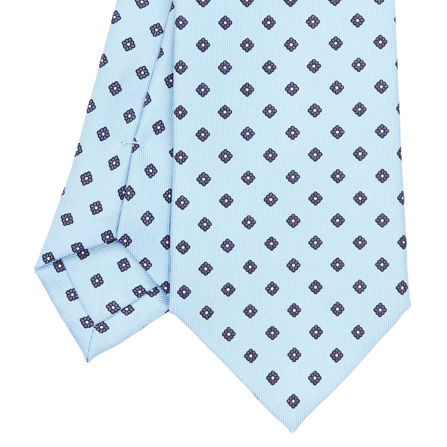 LIGHT BLUE CLASSIC SILK TIE