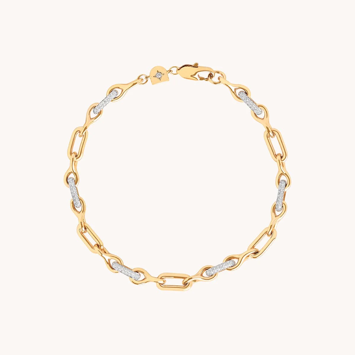 Pavé Chain Link Bracelet