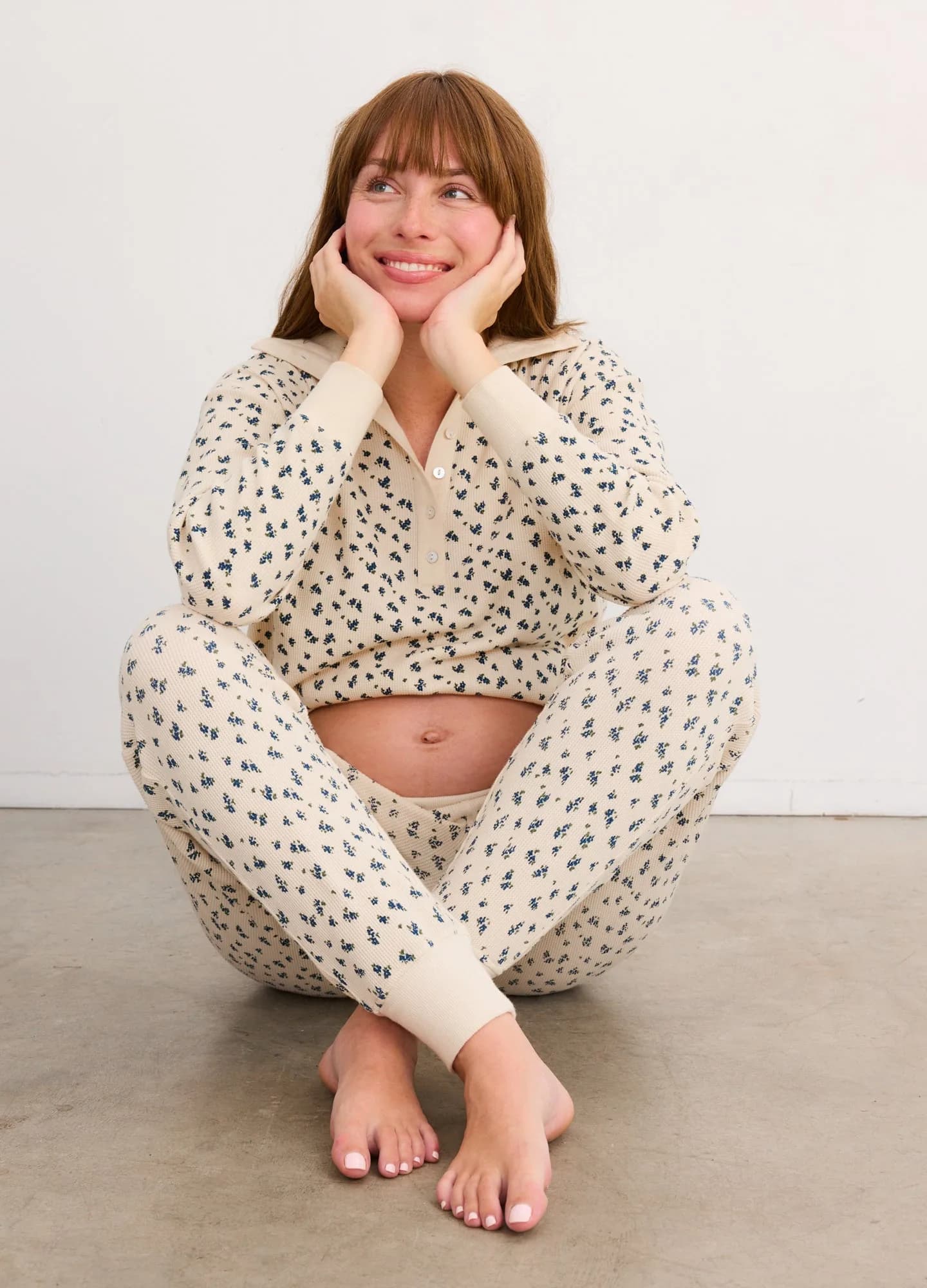 The Printed Waffle Jogger