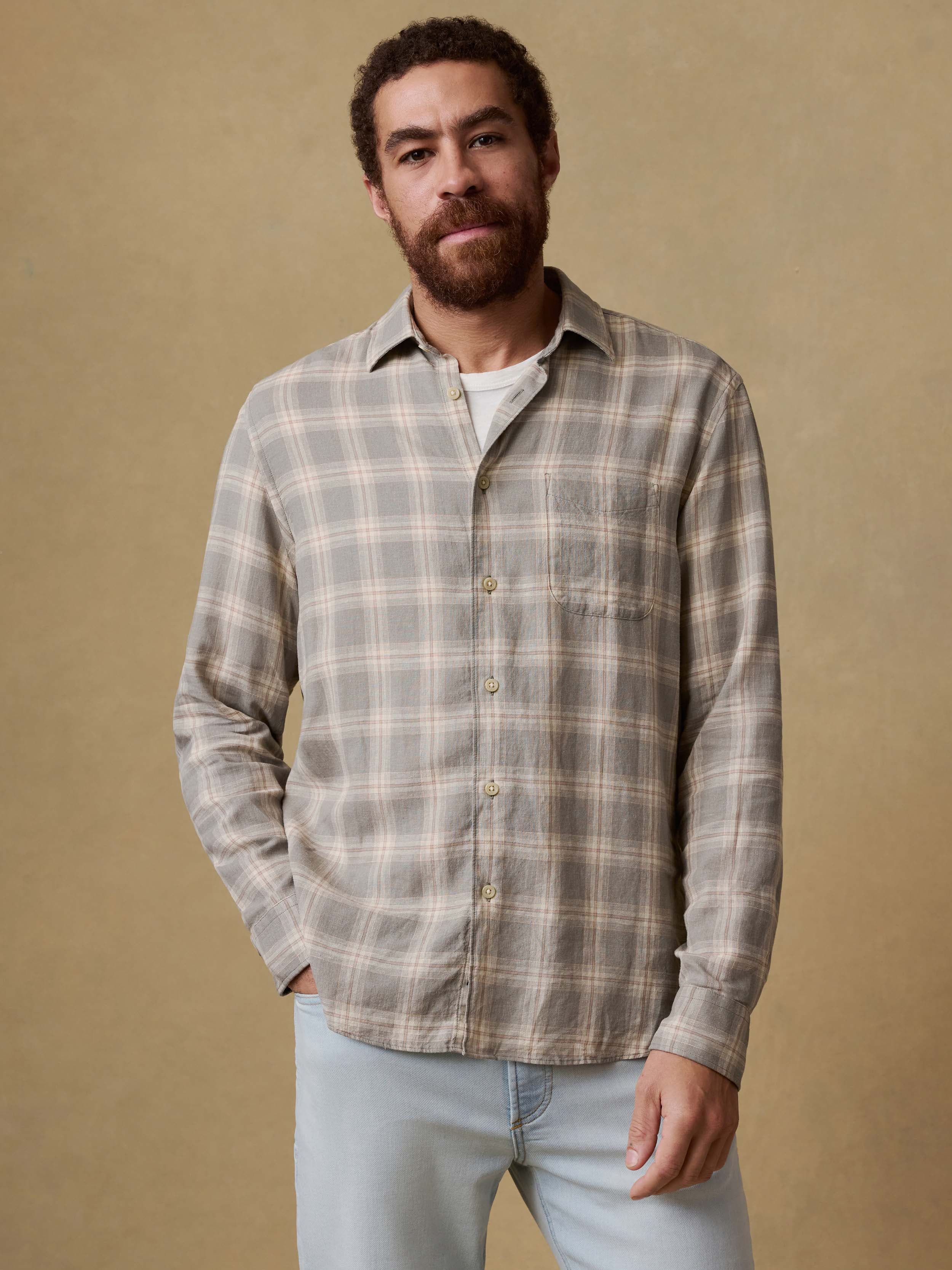 Palmetto Shirt - Shore Sage Plaid