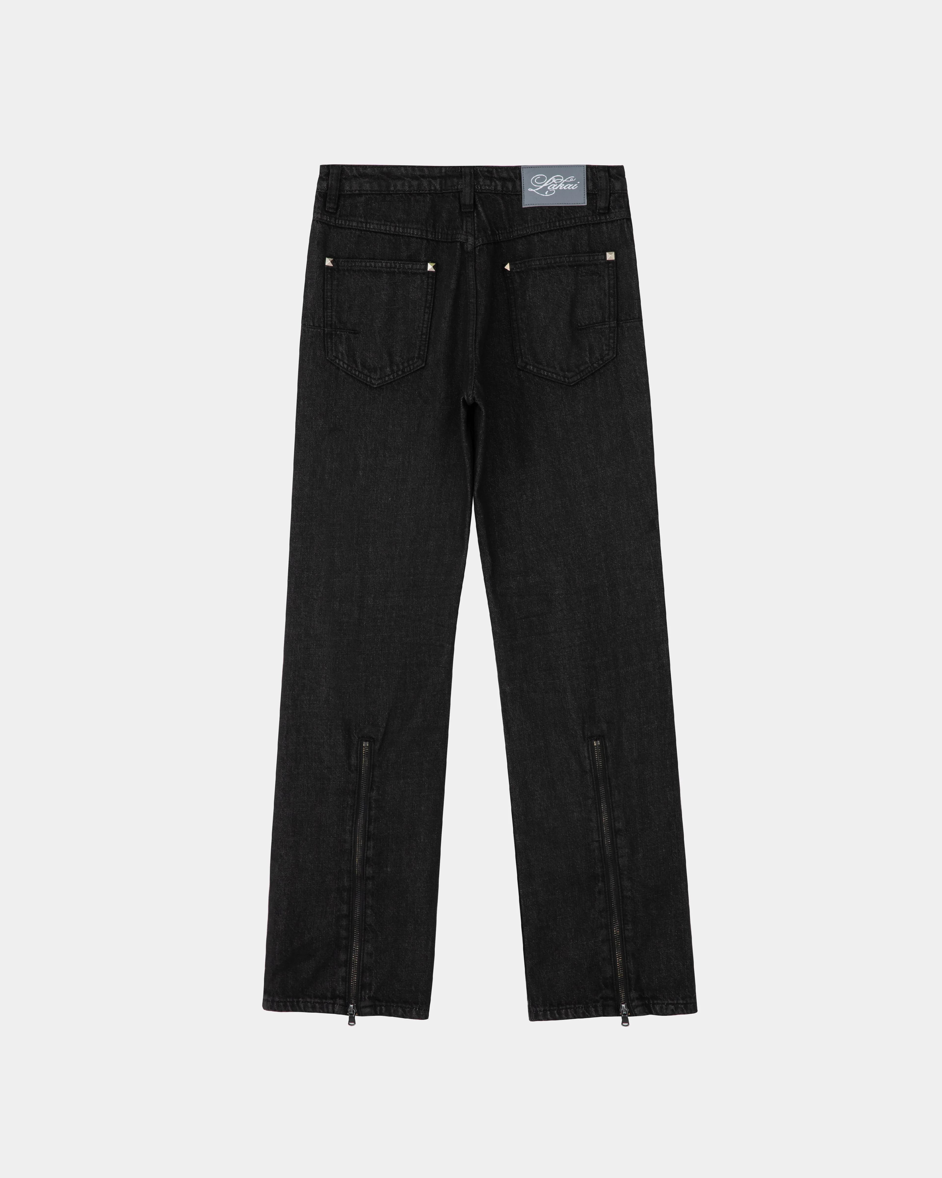 Waxed Bootcut Denims