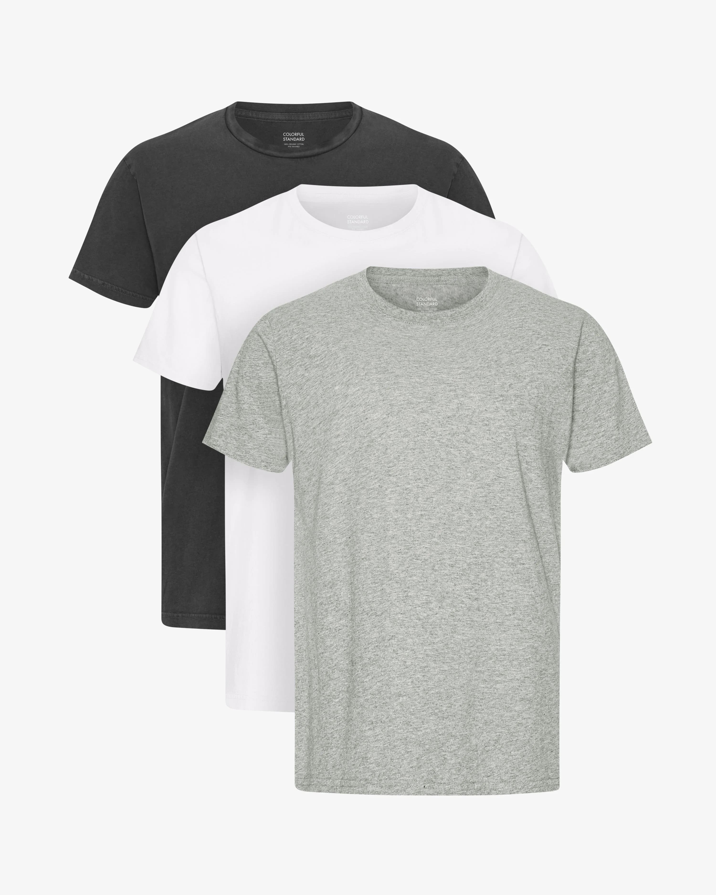 Classic Organic Tee - Mixed 08 (3-Pack)